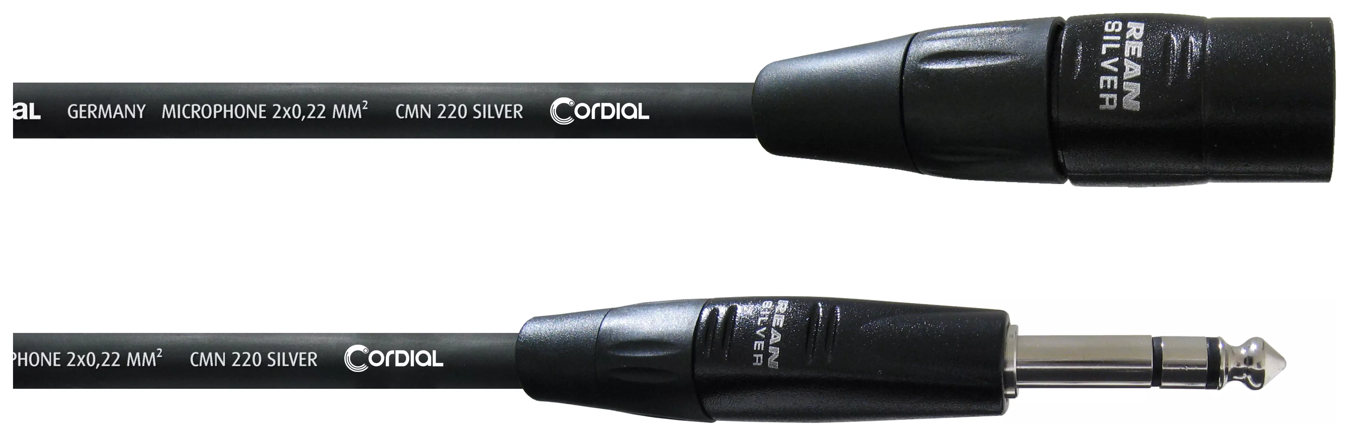 Cordial CIM 9 MV- 9,0 m,  XLR Male / Klinke Stereo REAN