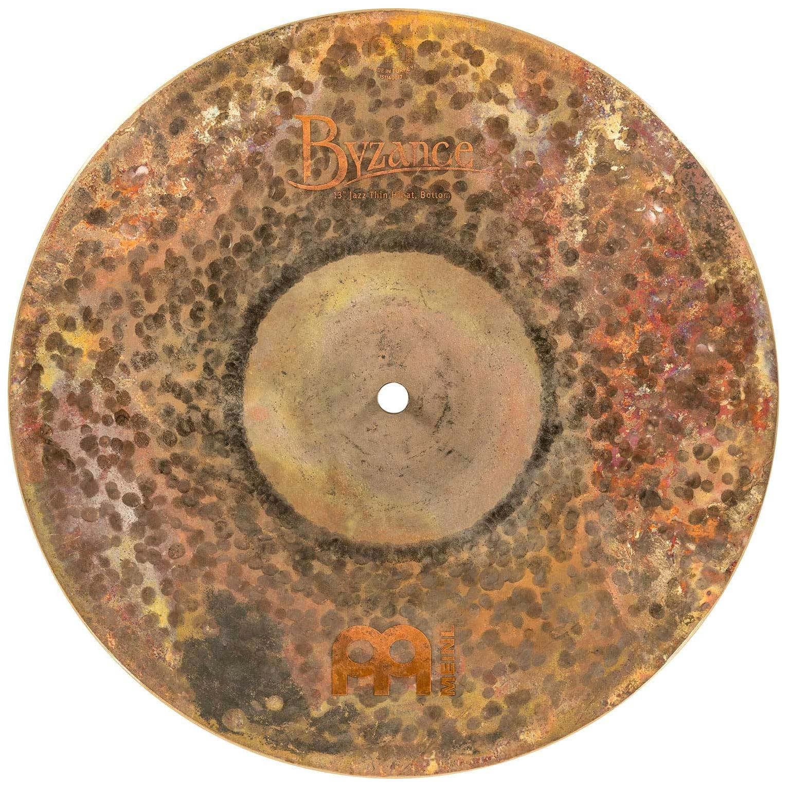 Meinl Cymbals - Meinl Cymbals B13JTH - 13 Byzance Jazz Thin Hihat - 7