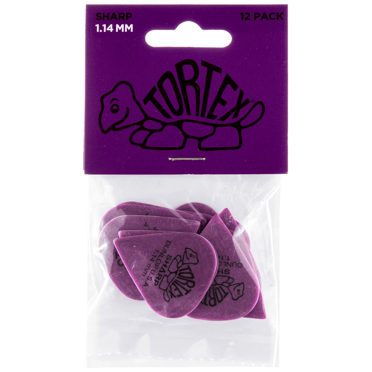 Dunlop Tortex Sharp 1.14 Player's Pack 12 Stück