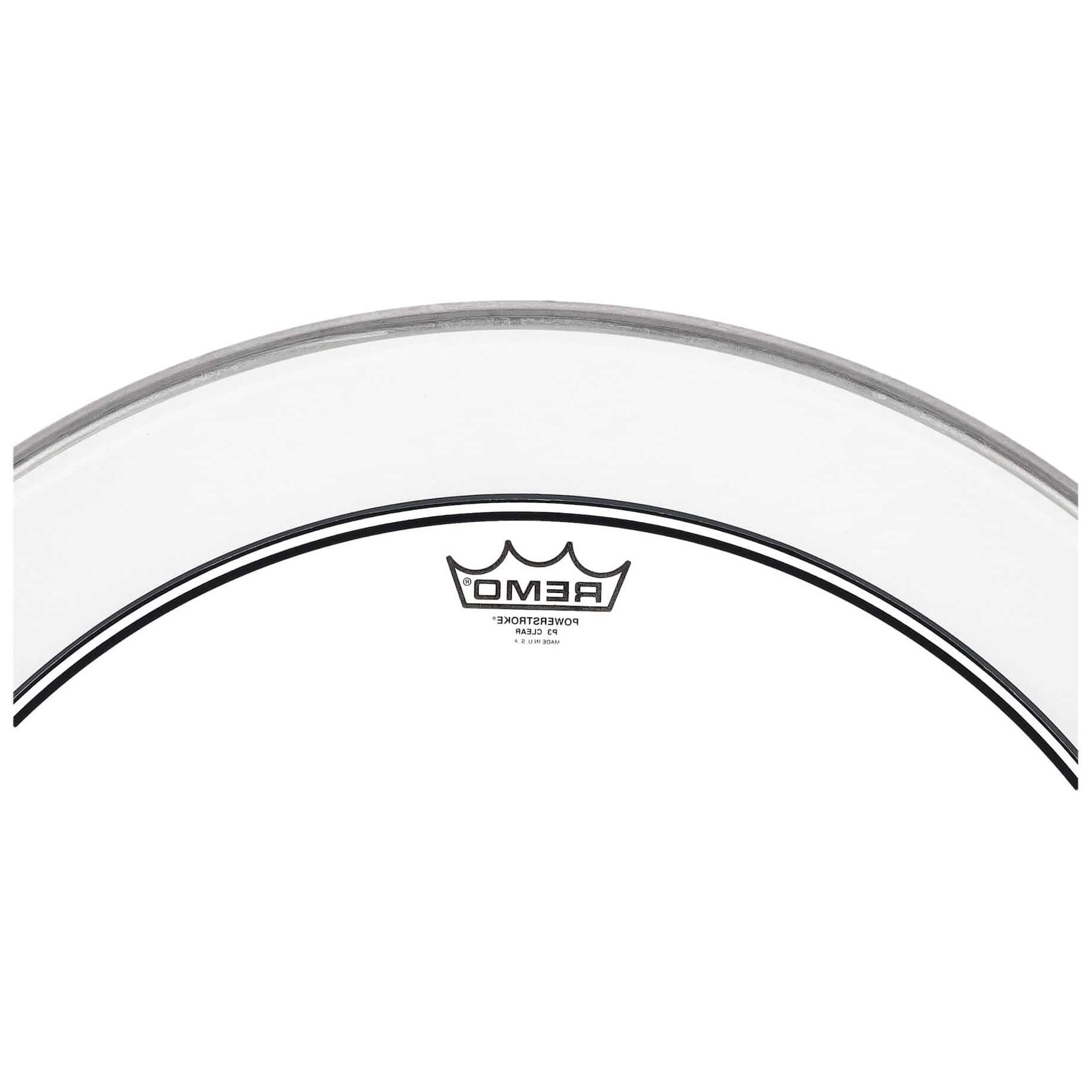 Remo - Remo Powerstroke 3 Bassdrumfell - 24 Zoll - Clear - 2