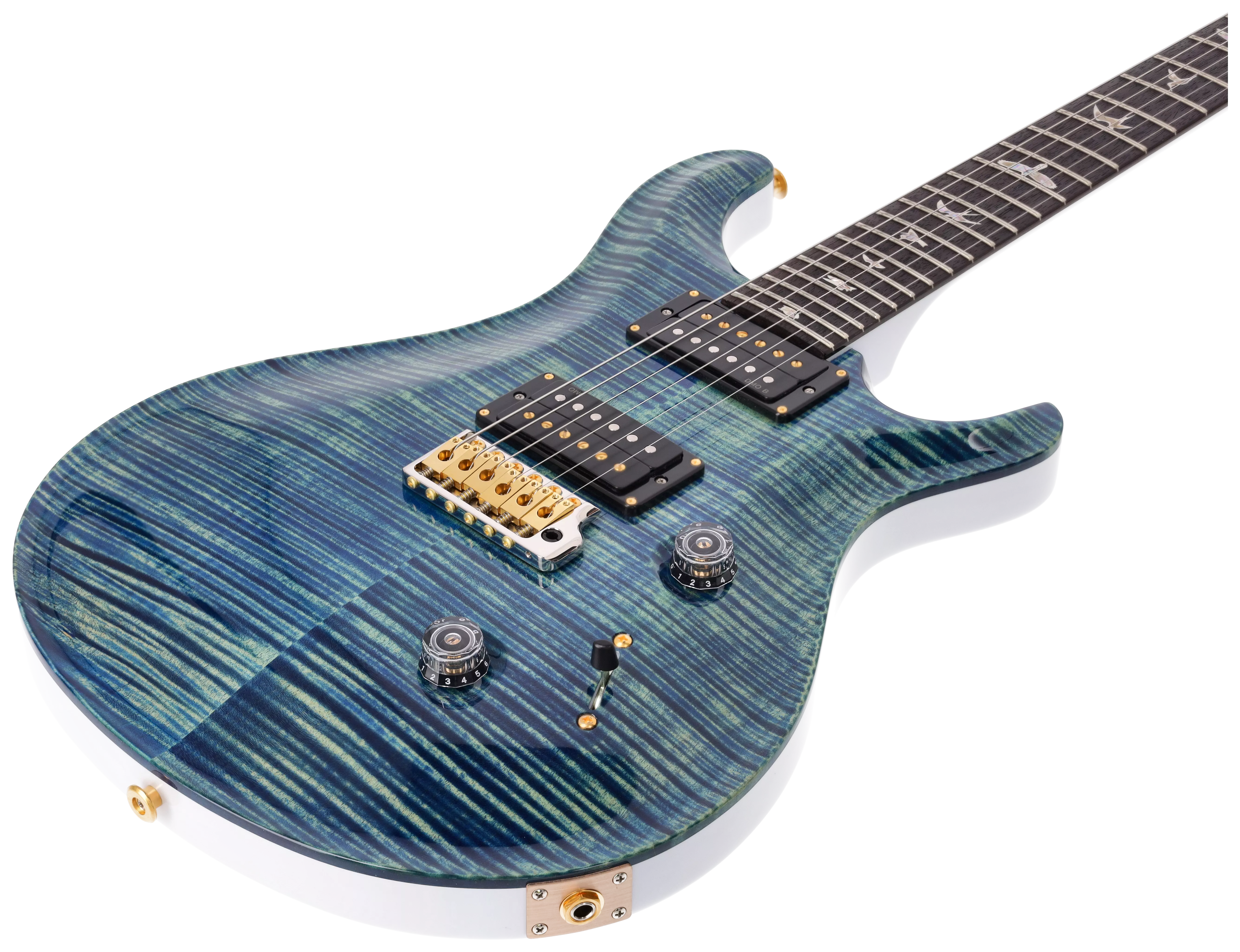 PRS Custom 24 River Blue Pearl 10 Top #1 4