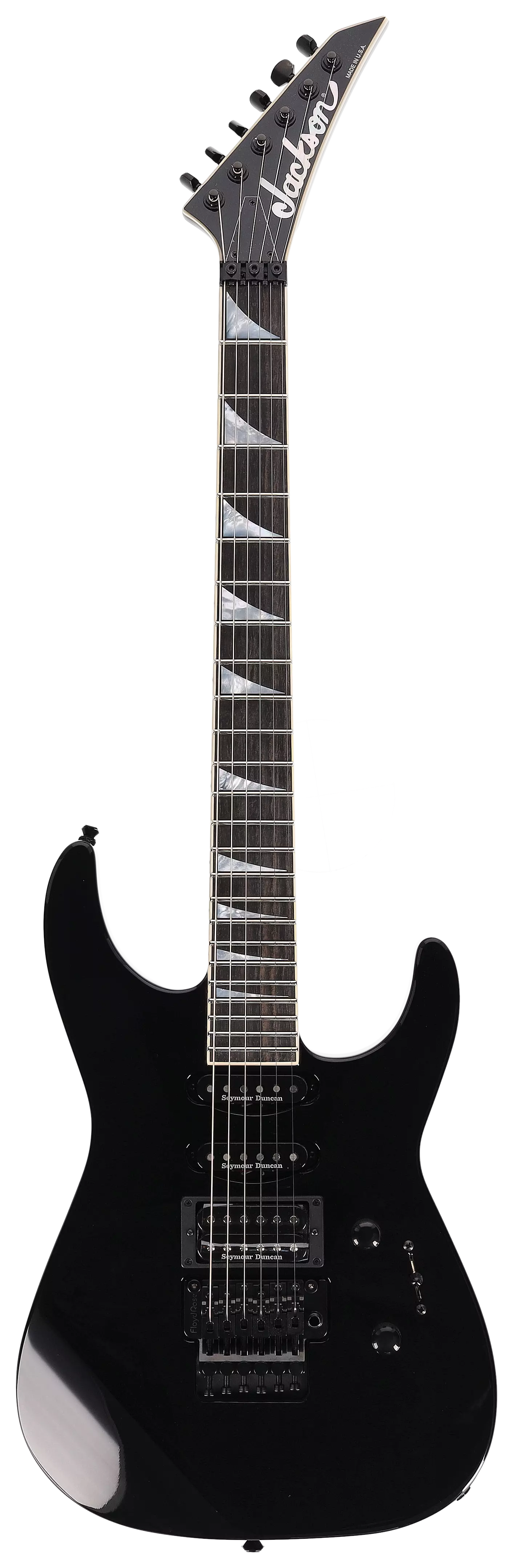 Jackson USA Select Soloist HSS EB Gloss Black