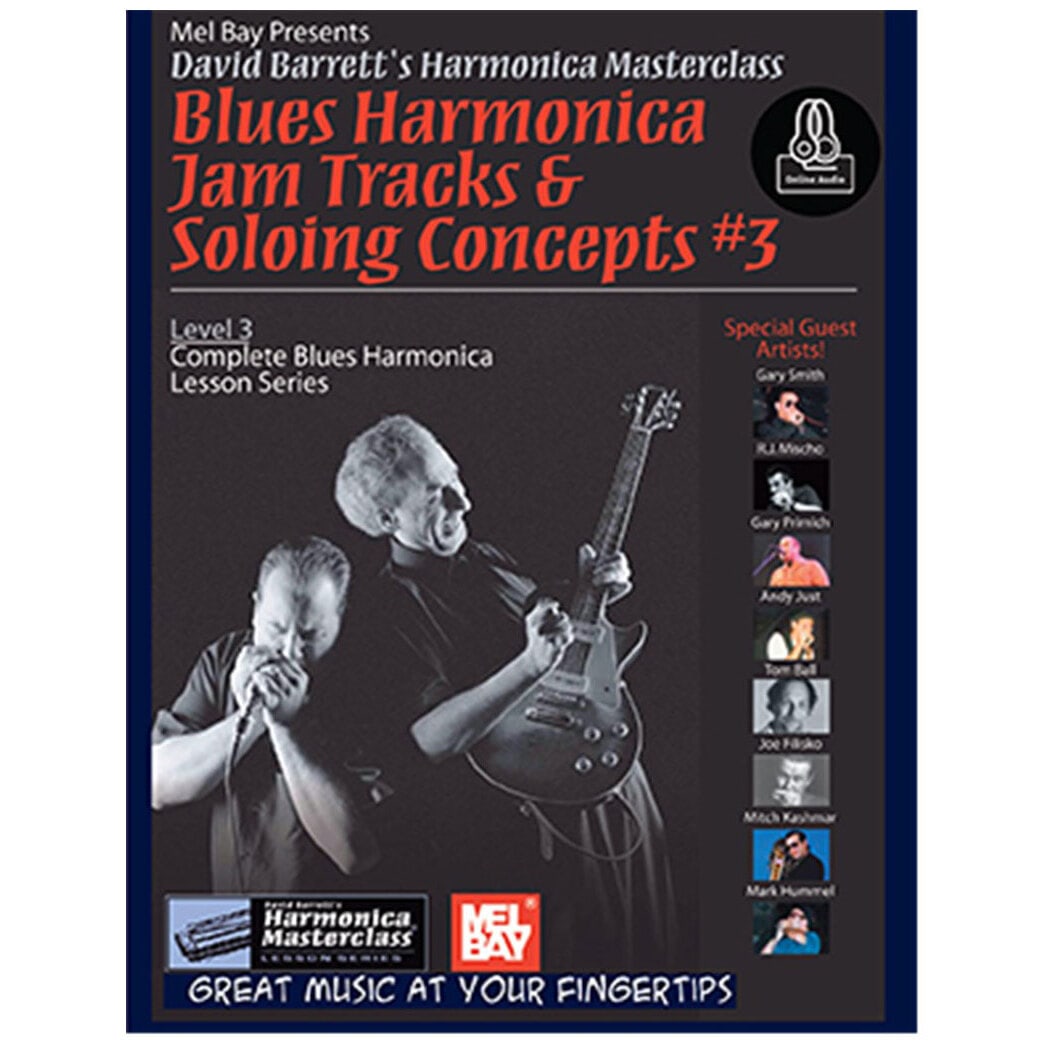  Blues Harmonica Jam Tracks & Soloing Concepts #3