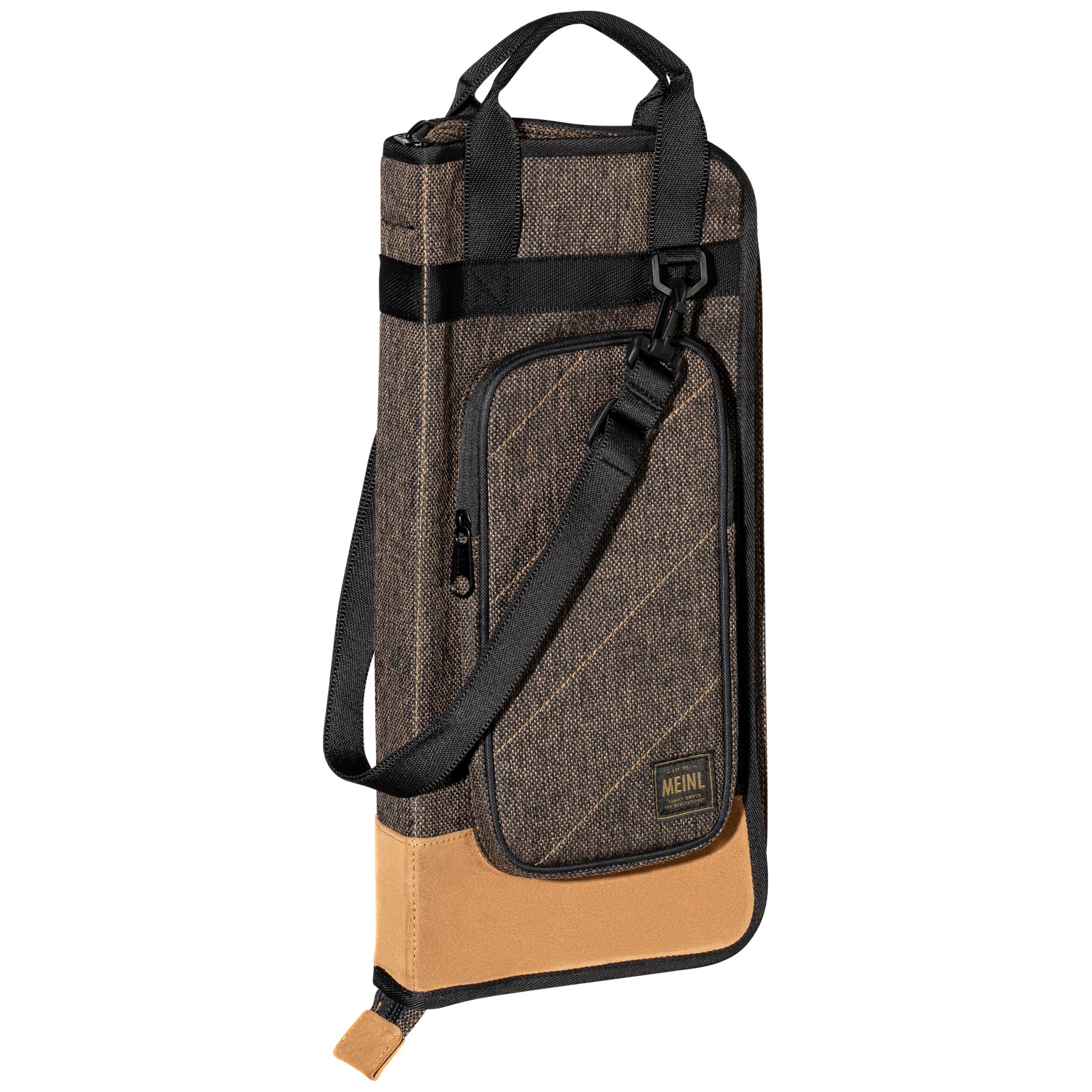Image of Meinl percussion mcsbmo  classic woven stick bag, mocha tweed 10029012 0