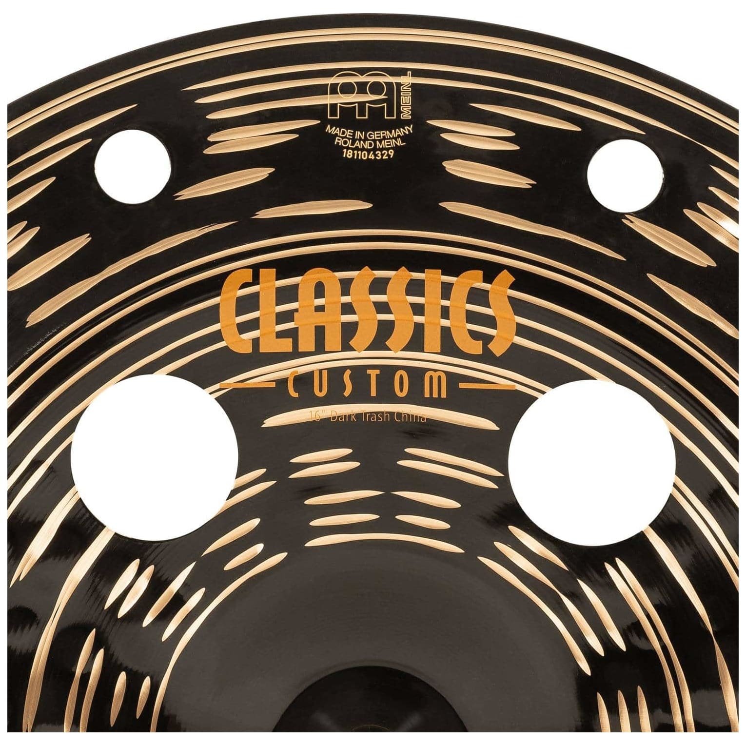Meinl Cymbals - Meinl Cymbals CC16DATRCH - 16 Classics Custom Dark Trash China - 5