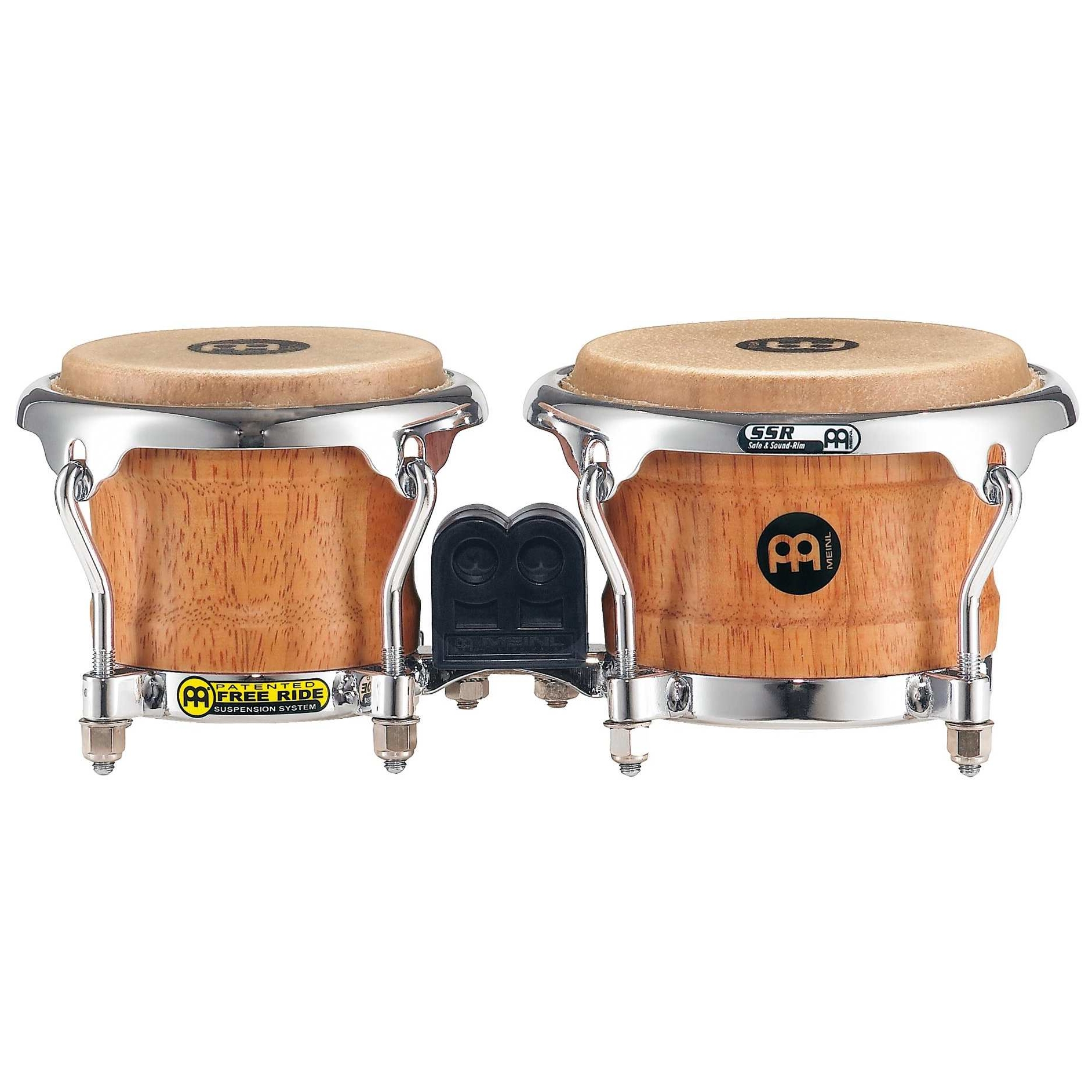 Meinl Percussion - Meinl Percussion FWB100SNT-M - FWB100 Mini Wood Bongo, Super Natural