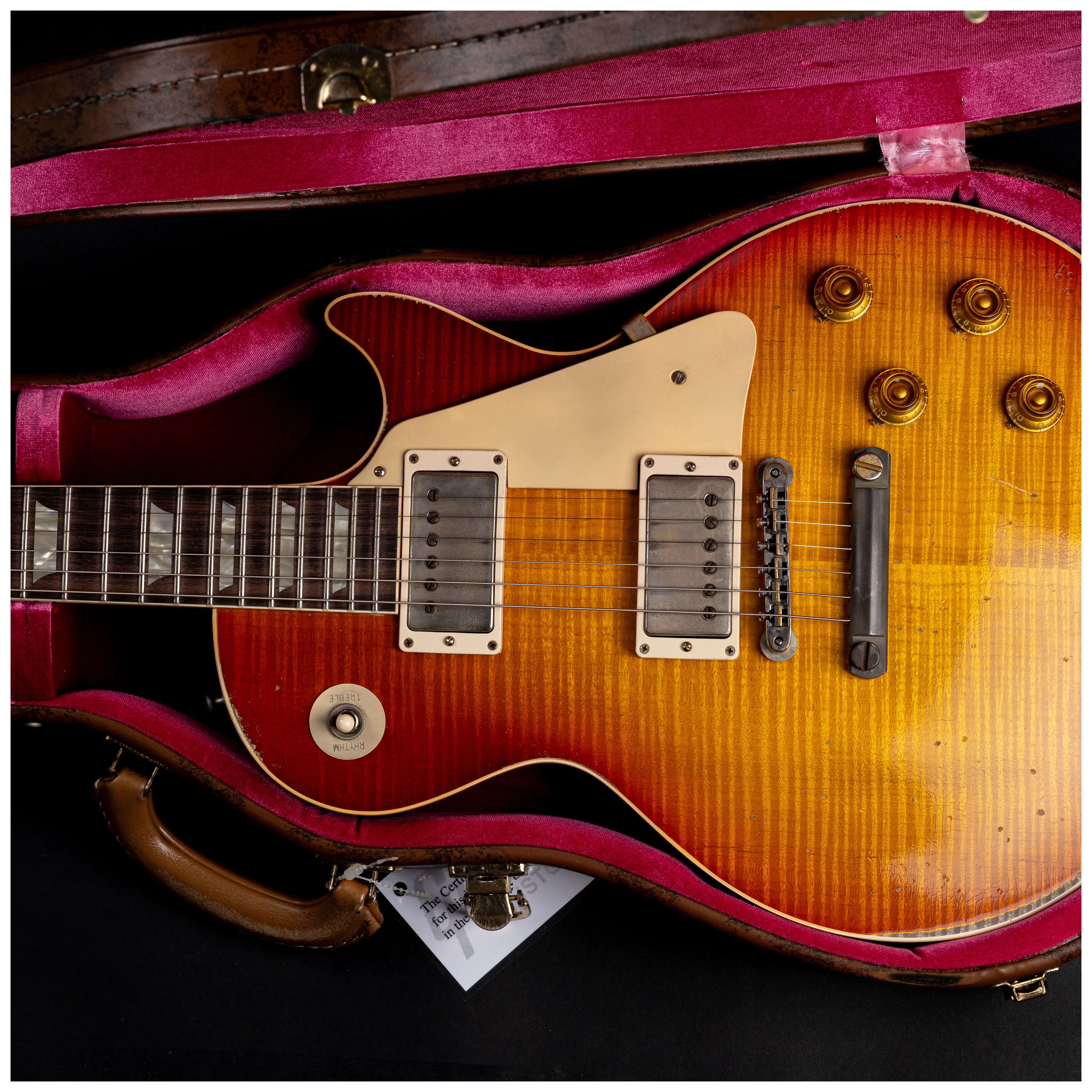 Gibson 1959 Les Paul Standard Reissue Heavy Aged Slow Iced Tea Fade Murphy Lab #2 26