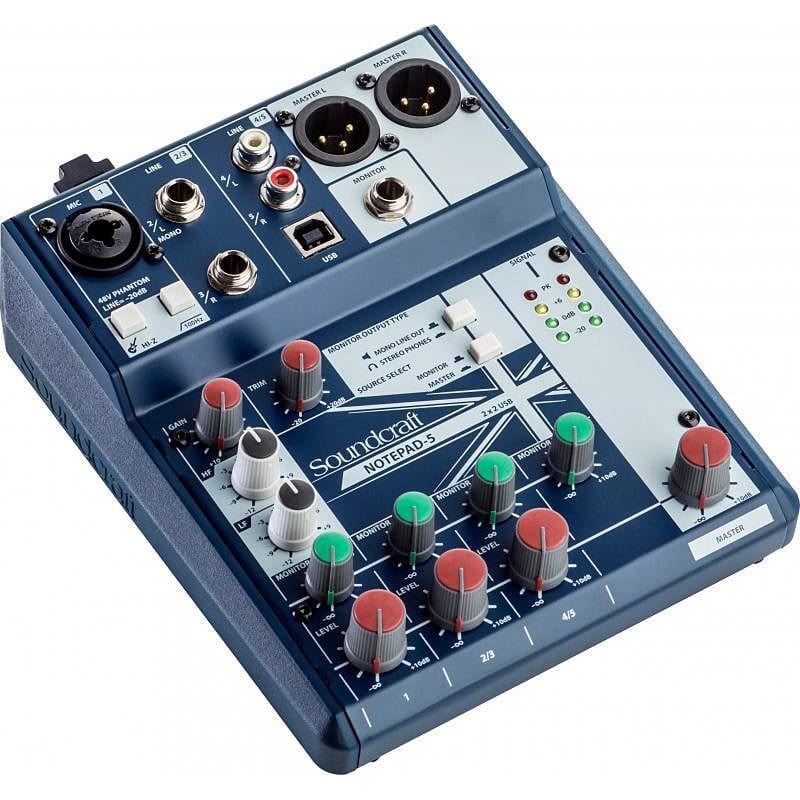 Soundcraft Notepad-5