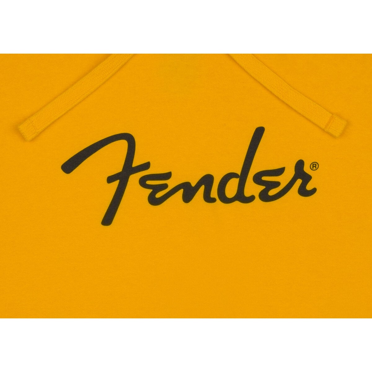 Fender Spaghetti Logo Hoodie, Butterscotch Blonde, L 1