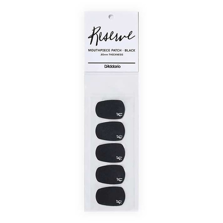 D’Addario Woodwinds Reserve - Mundstück Patch Schwarz - 5er Pack 10014877-0