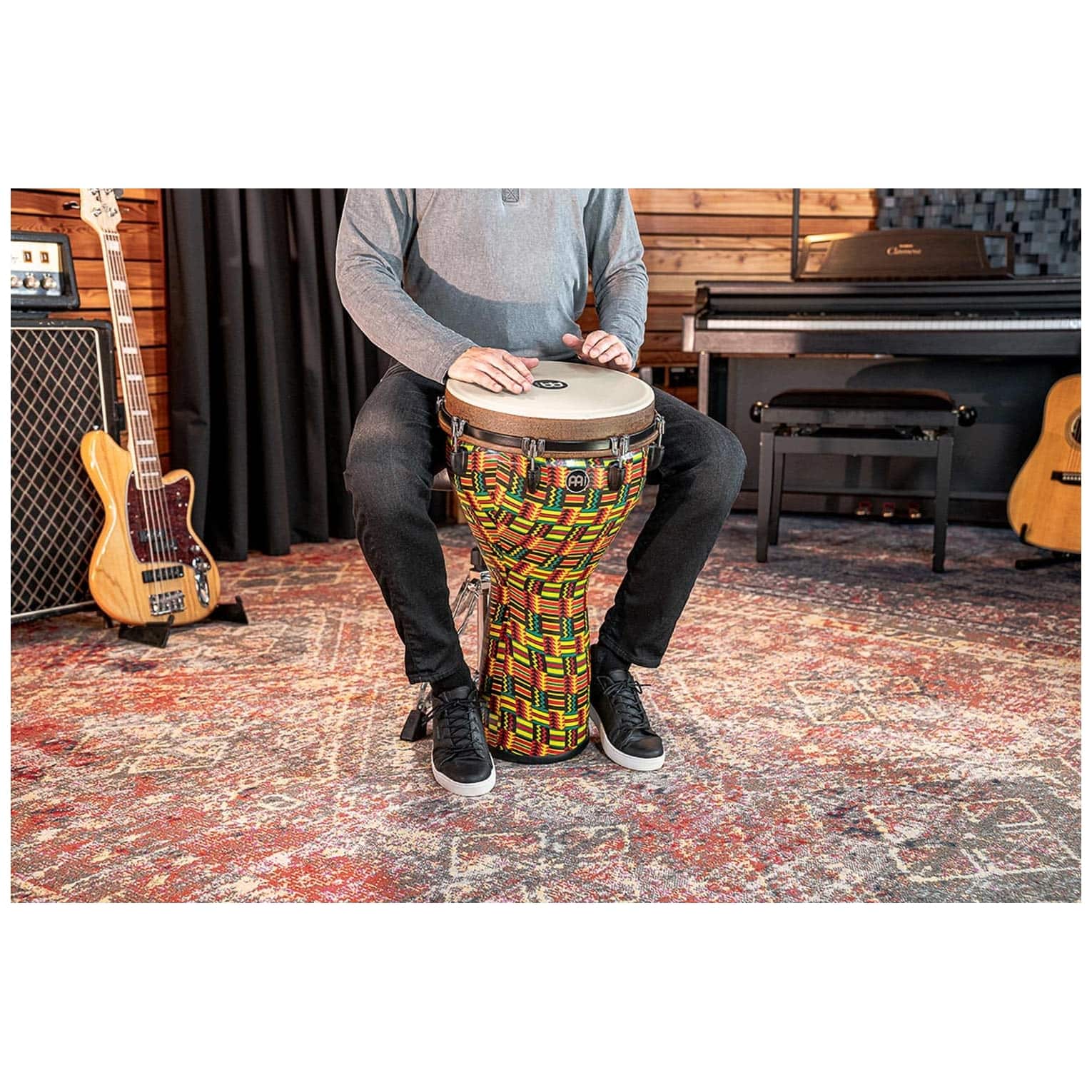 Meinl Percussion - Meinl Percussion JD14SI 14 Jumbo Djembe, Simbra - 7