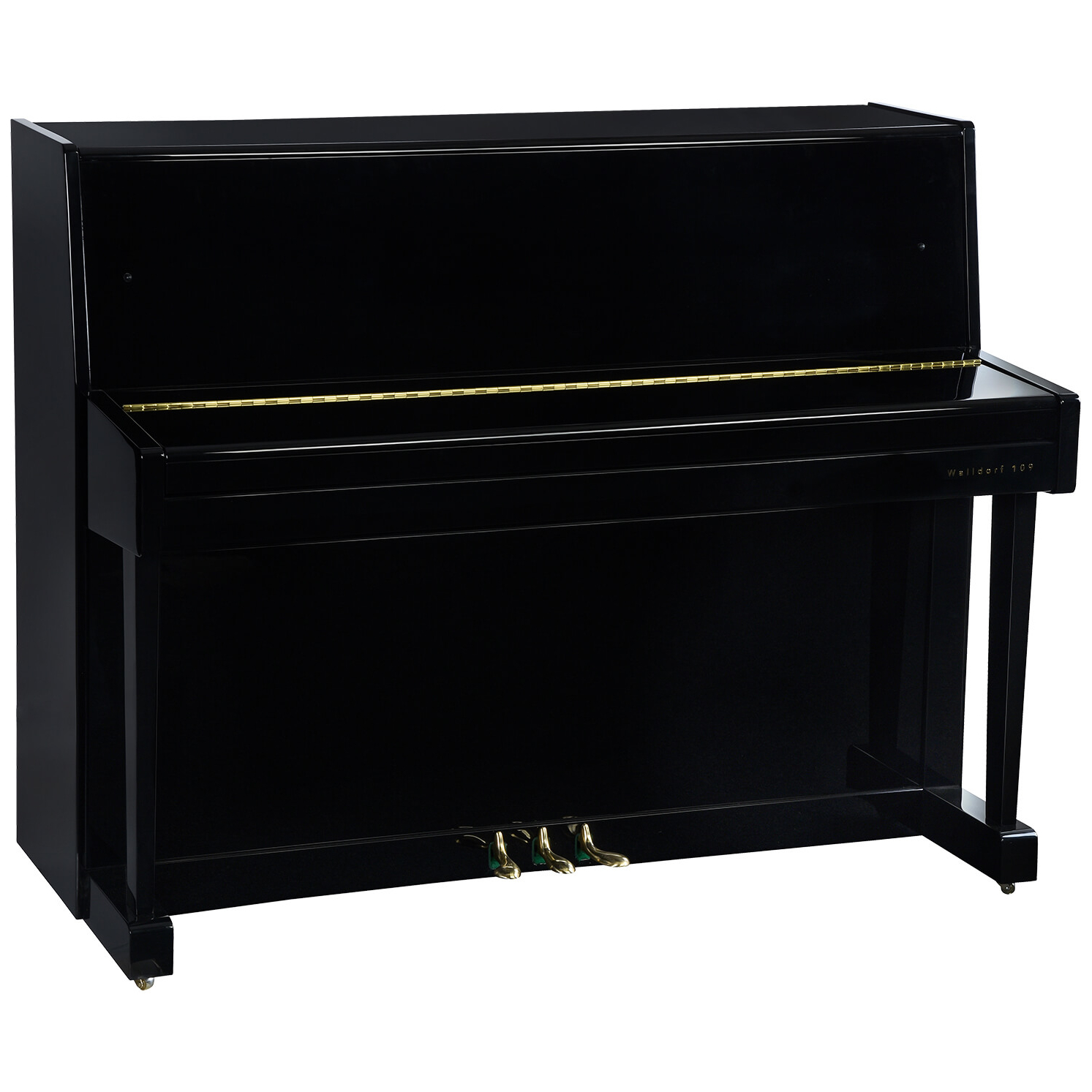 Session Original Walldorf 109 Klavier Schwarz Hochglanz mit Silent System 10021576-1