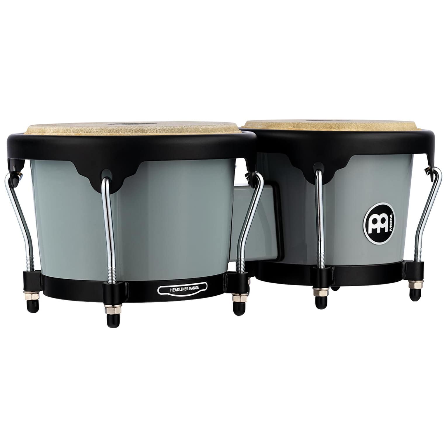Meinl Percussion - Meinl Percussion HB50UG Journey Series Bongo, Ultimate Gray - 2