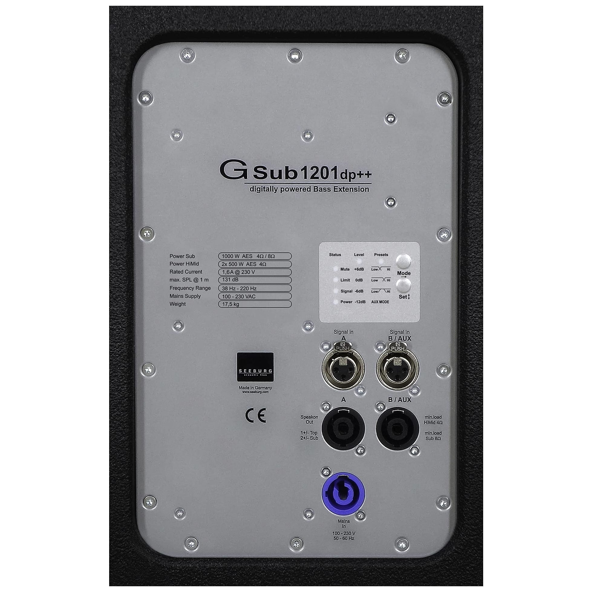 Seeburg Acoustic Line - Seeburg Acoustic Line G Sub 1201 dp++ - 3
