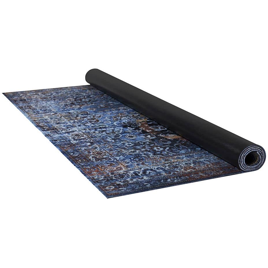 DRUMnBASE 185 x 160 cm Blue Vintage Bonzo Drum Mat 2