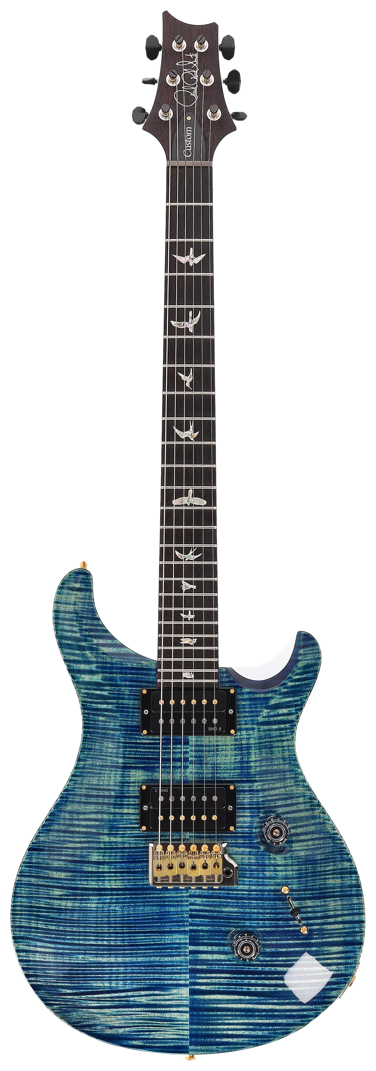 PRS Custom 24 River Blue Pearl 10 Top #1