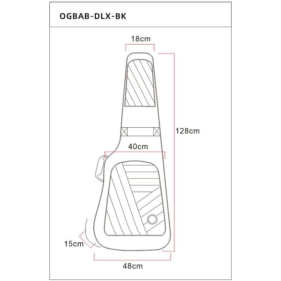 Ortega OGBAB-DLX-BK 5