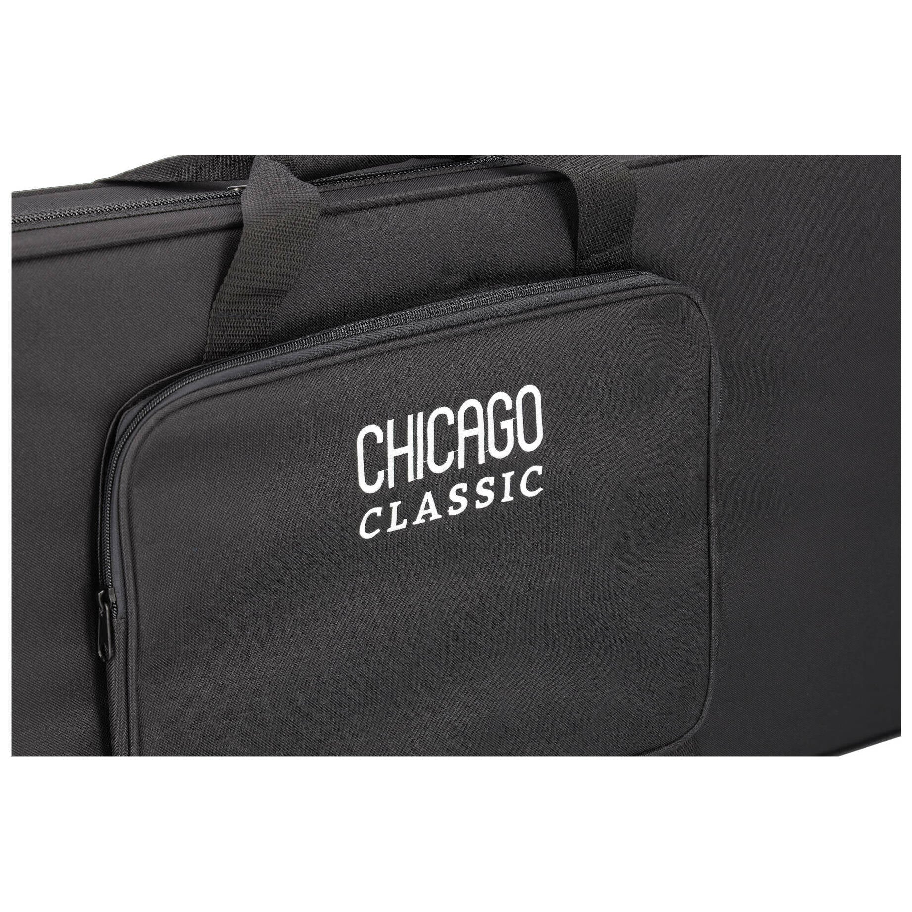 Chicago Classic Lightweight Koffer E-Bass Schwarz 6