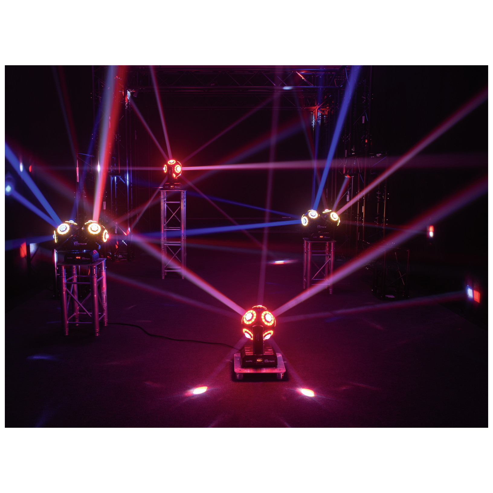 Eurolite LED B-100 Hypno Single Ball Strahleneffekt 7
