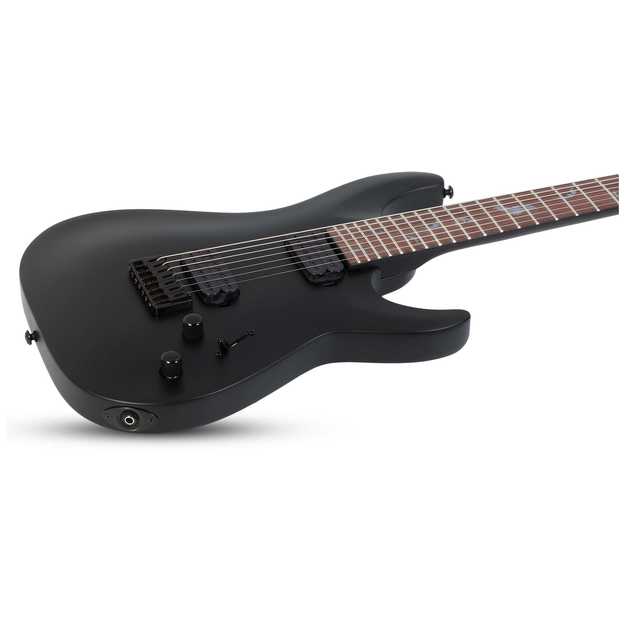 Schecter - Schecter Damien 7 Satin Black - 1