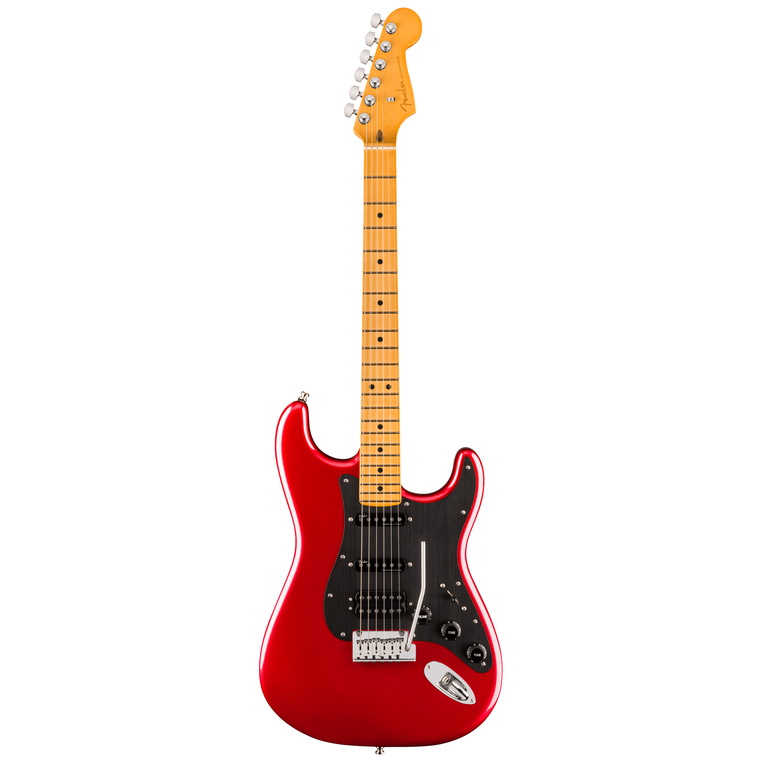 Fender American Ultra II Stratocaster HSS MN Sinister Red 4