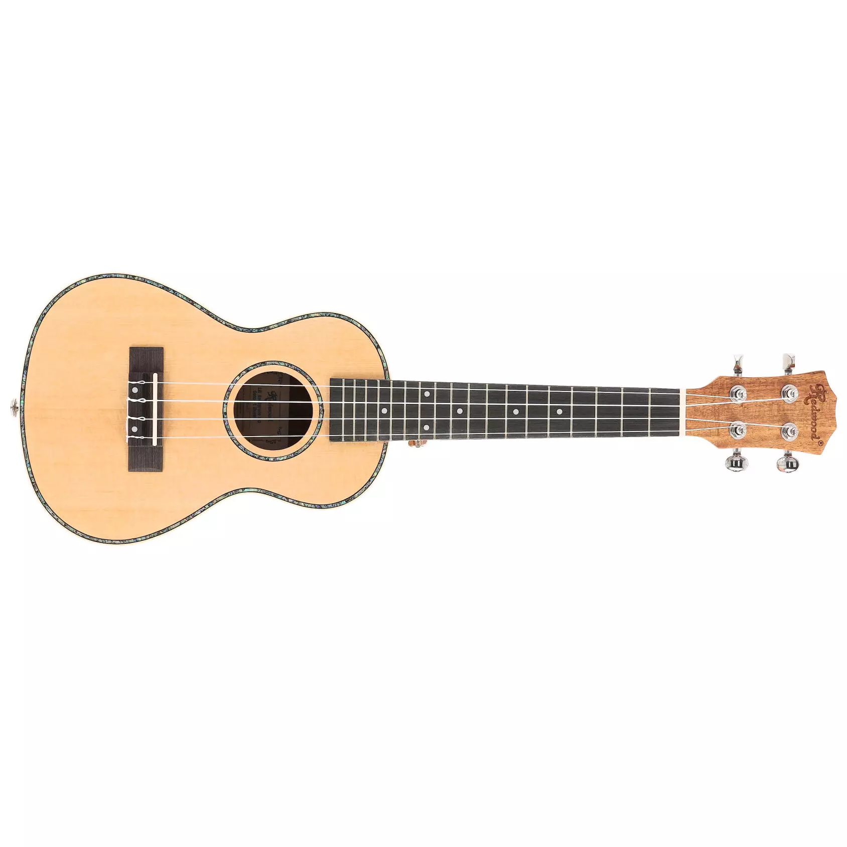 Redwood Lili' Koi Spruce Top Concert Ukulele 1
