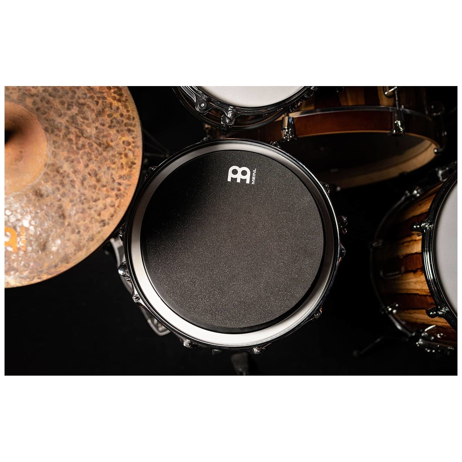 Meinl Cymbals - Meinl Cymbals MMP12BK 12 Marshmallow Practice Pad, Black - 2