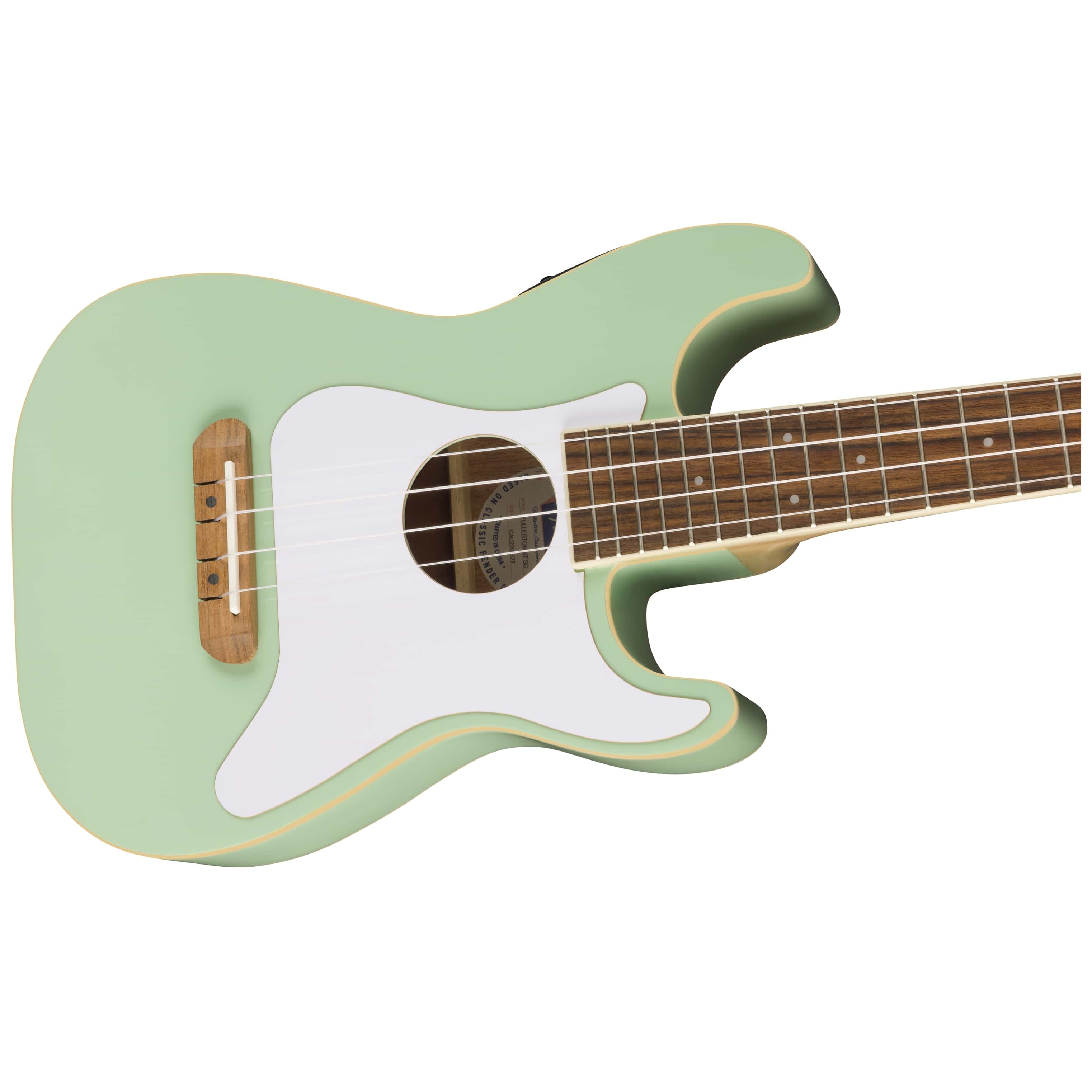 Fender Fullerton Strat Uke Surf Green 5