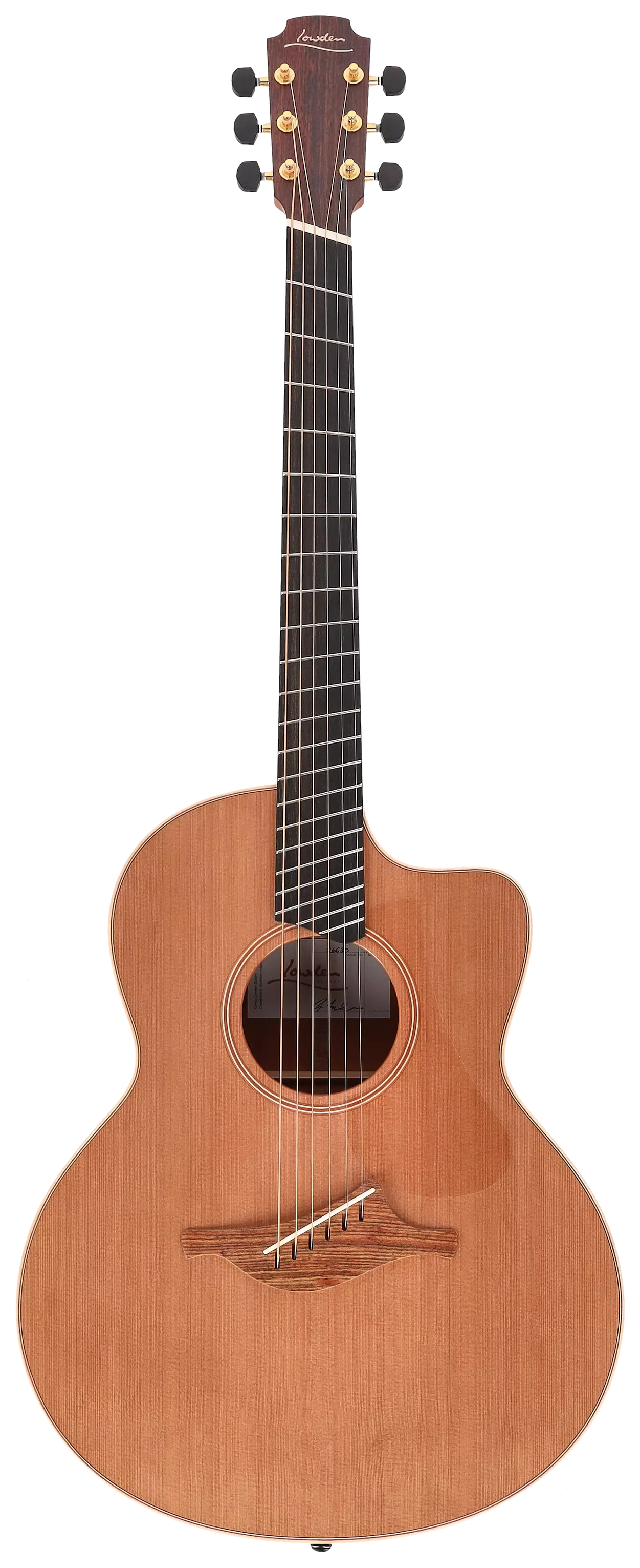 Lowden F-22CFF Fan Fret Mahogany Red Cedar