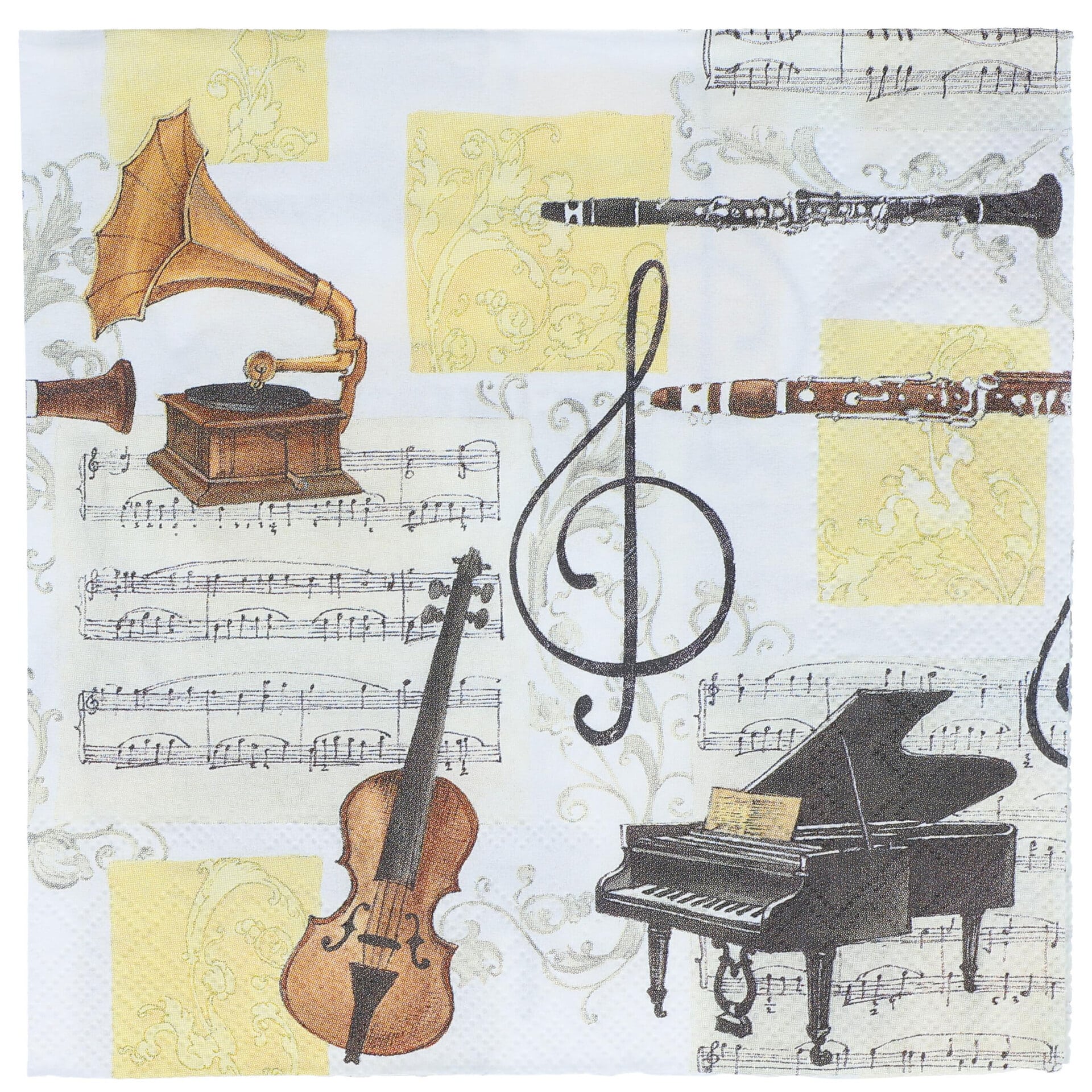 Musikboutique Kübler Napkins - Musica classica