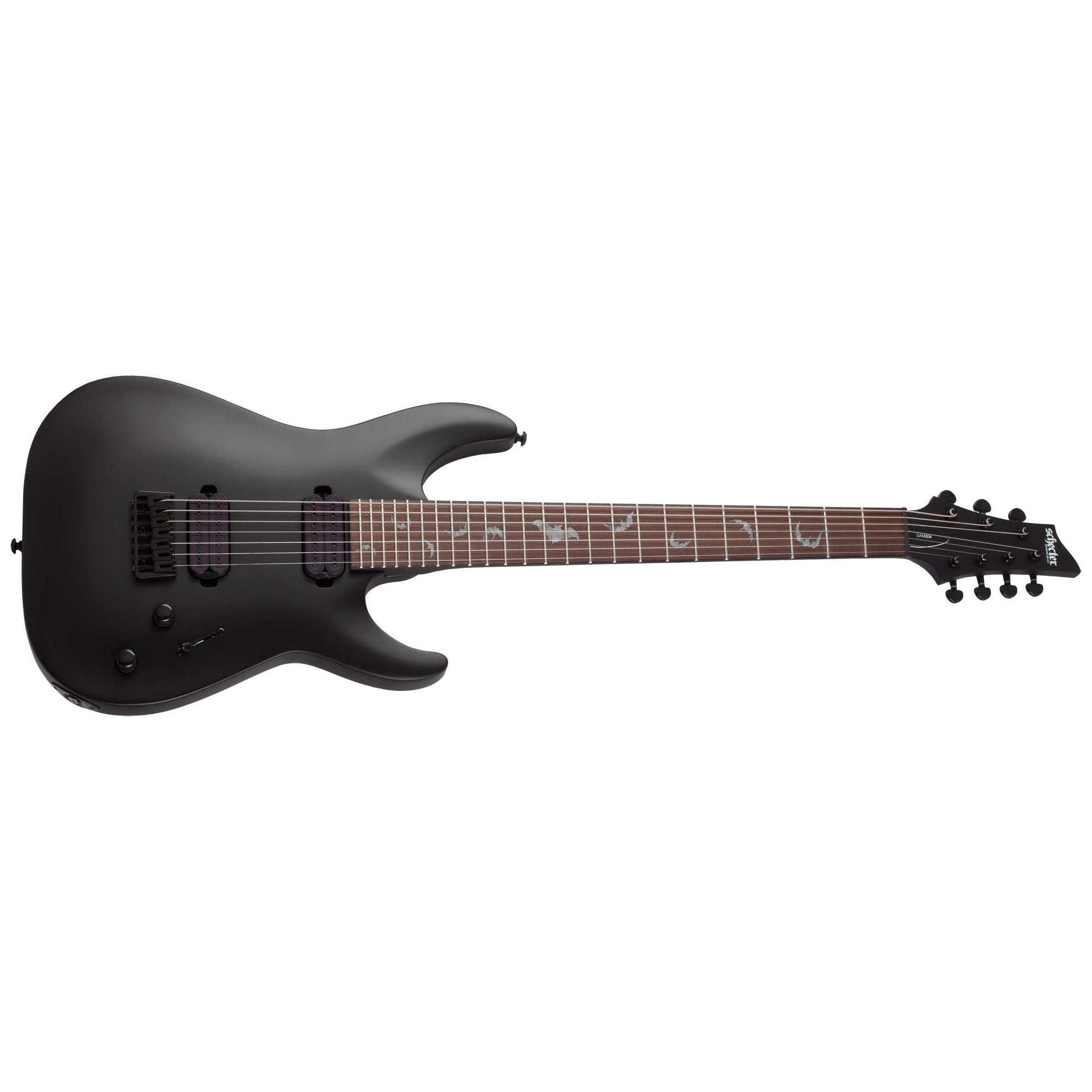 Schecter - Schecter Damien 7 Satin Black - 11