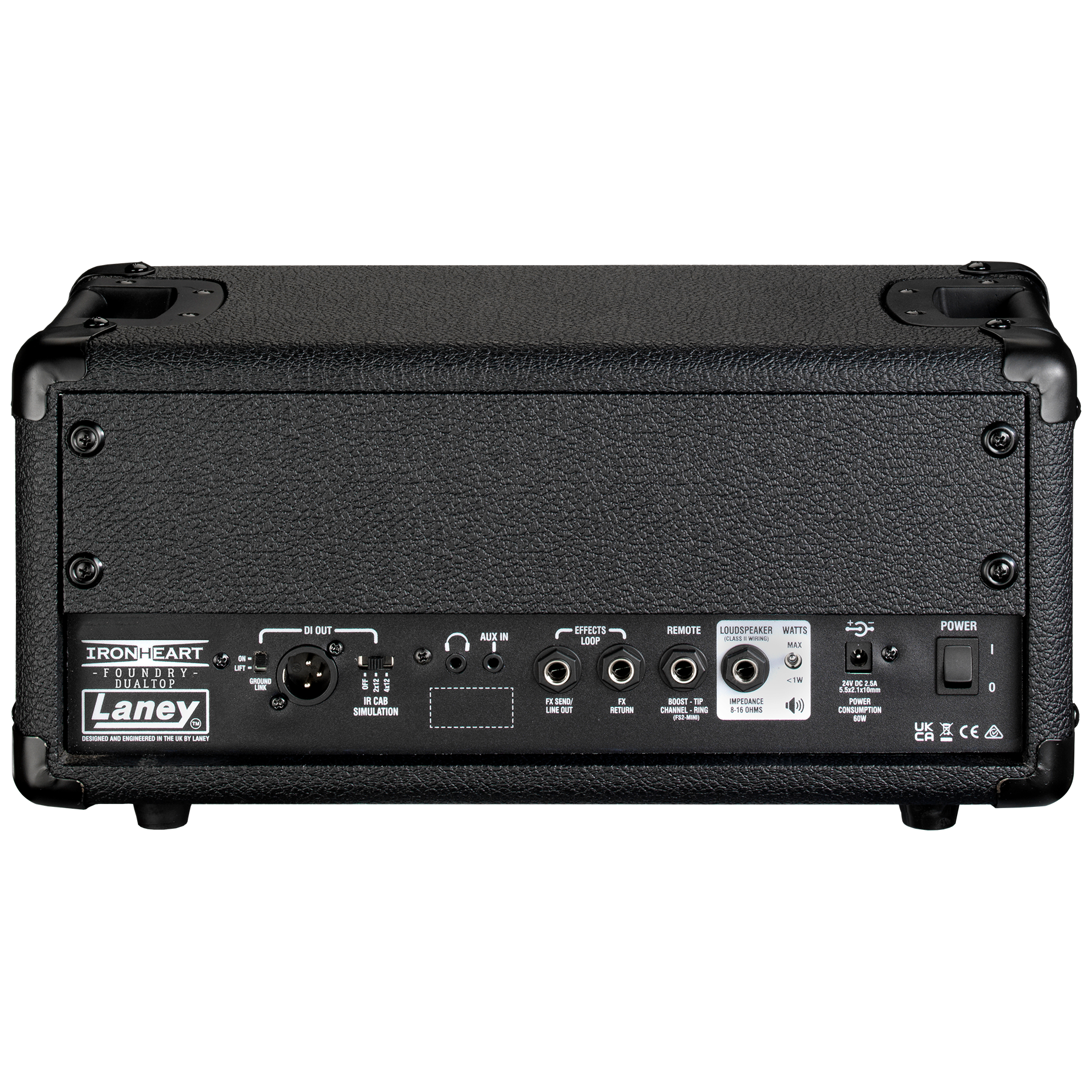 Laney Ironheart Foundry Dualtop 60 Head 3