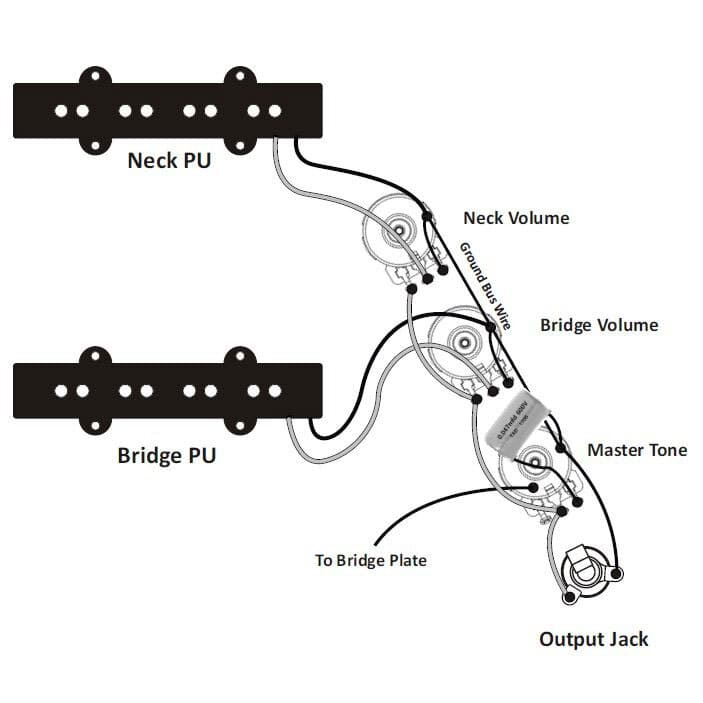  Wiring Kit for J-Style Basses 2