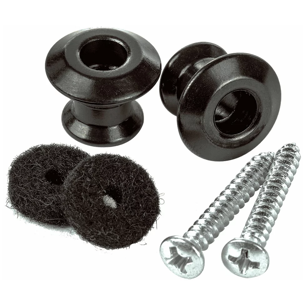 Dunlop StrapLok Strap Retainer Dual Black