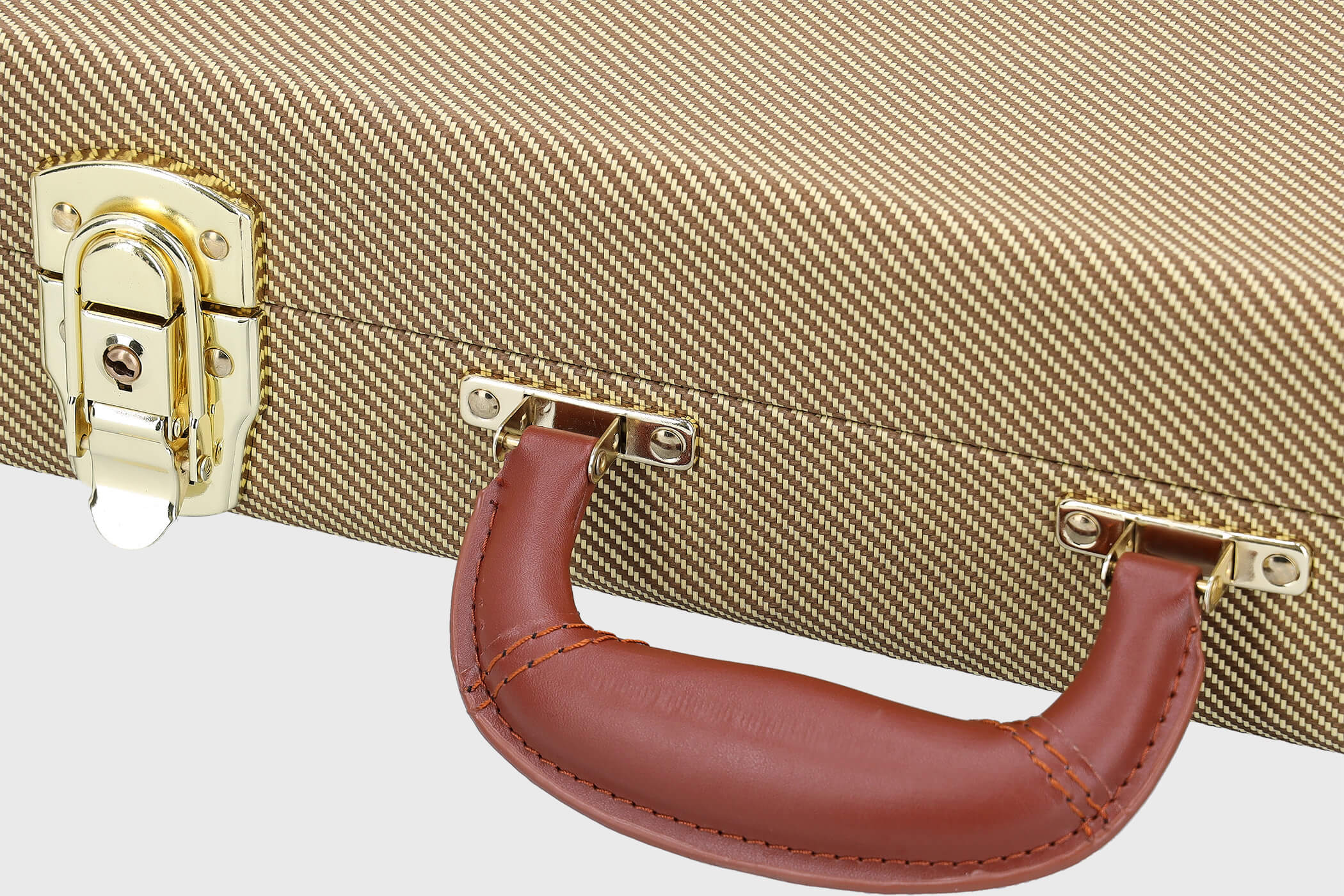 Image of Chicago classic e bass koffer tweed yellow 5 grau 2100x1400