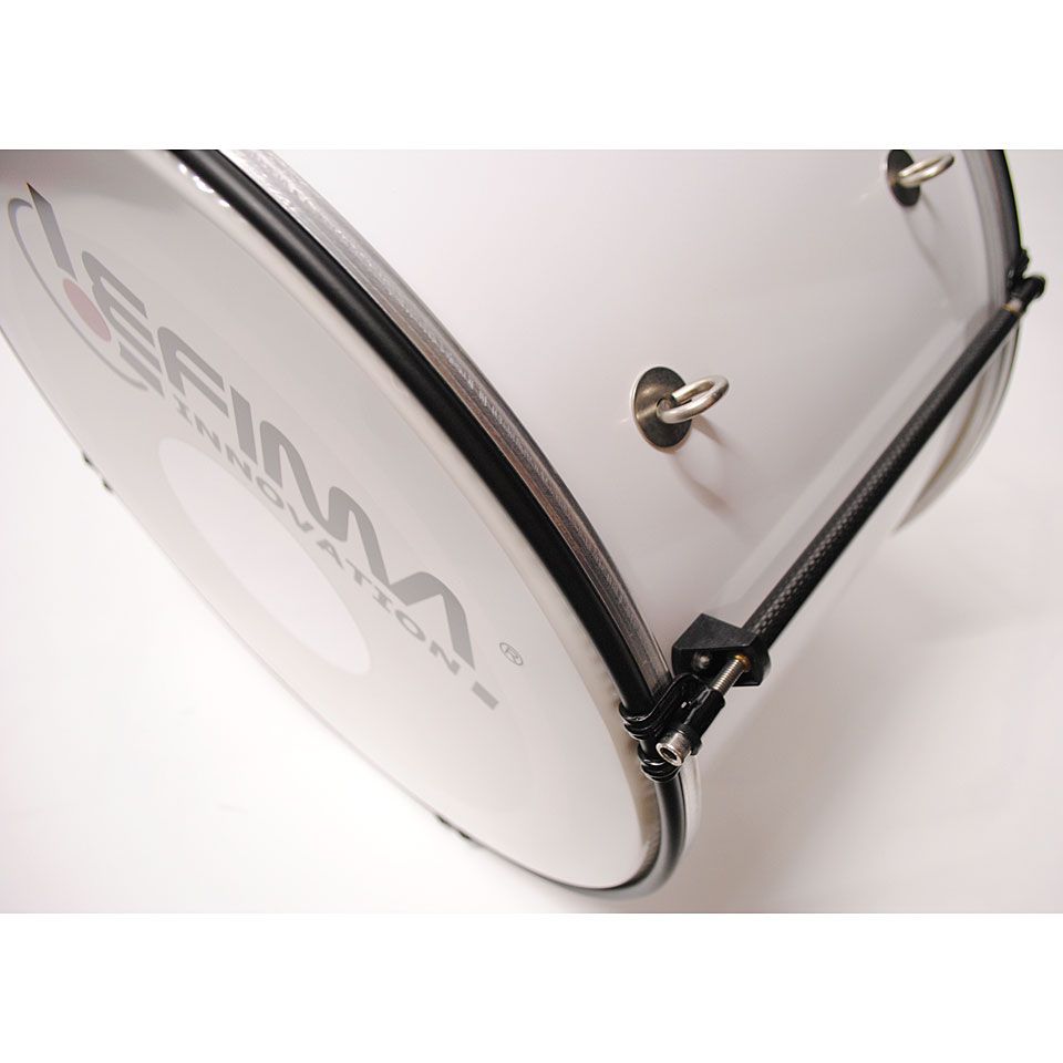 Lefima Carbostroke Kid´s 18" x 12" White Bassdrum 4