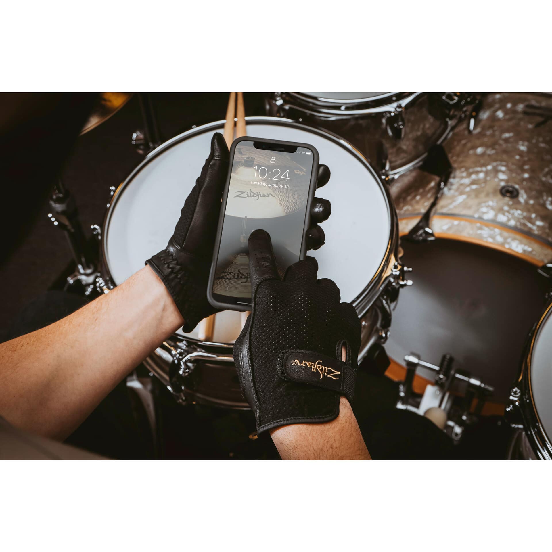 Zildjian Touchscreen Drummer's Gloves S 2