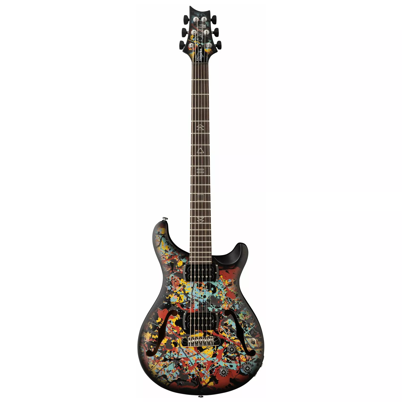 PRS LTD. Ed Sheeran Cosmic Splash Hollowbody Baritone Cosmic Splash