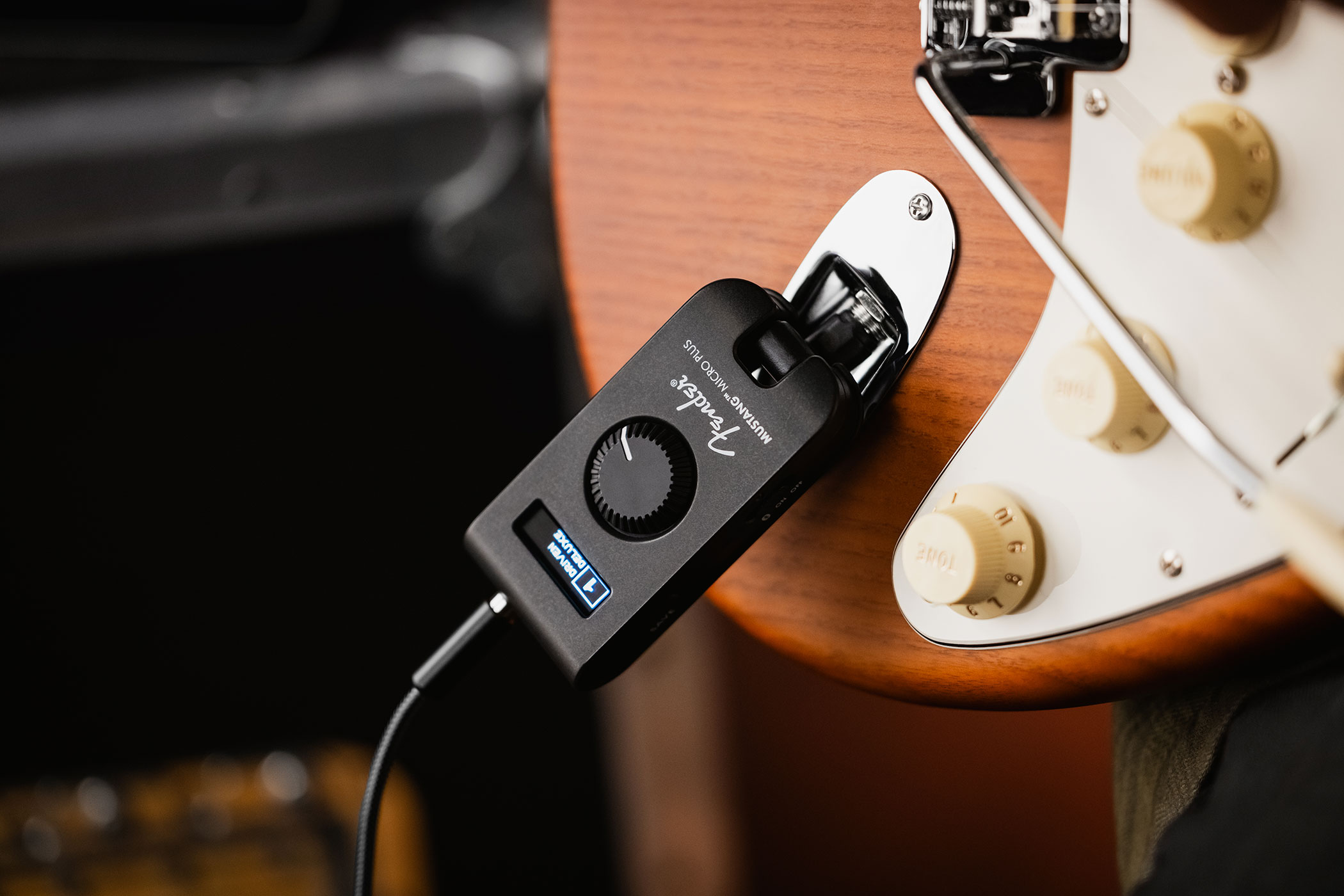 Autonomie de la batterie du préampli Fender Mustang Micro Plus