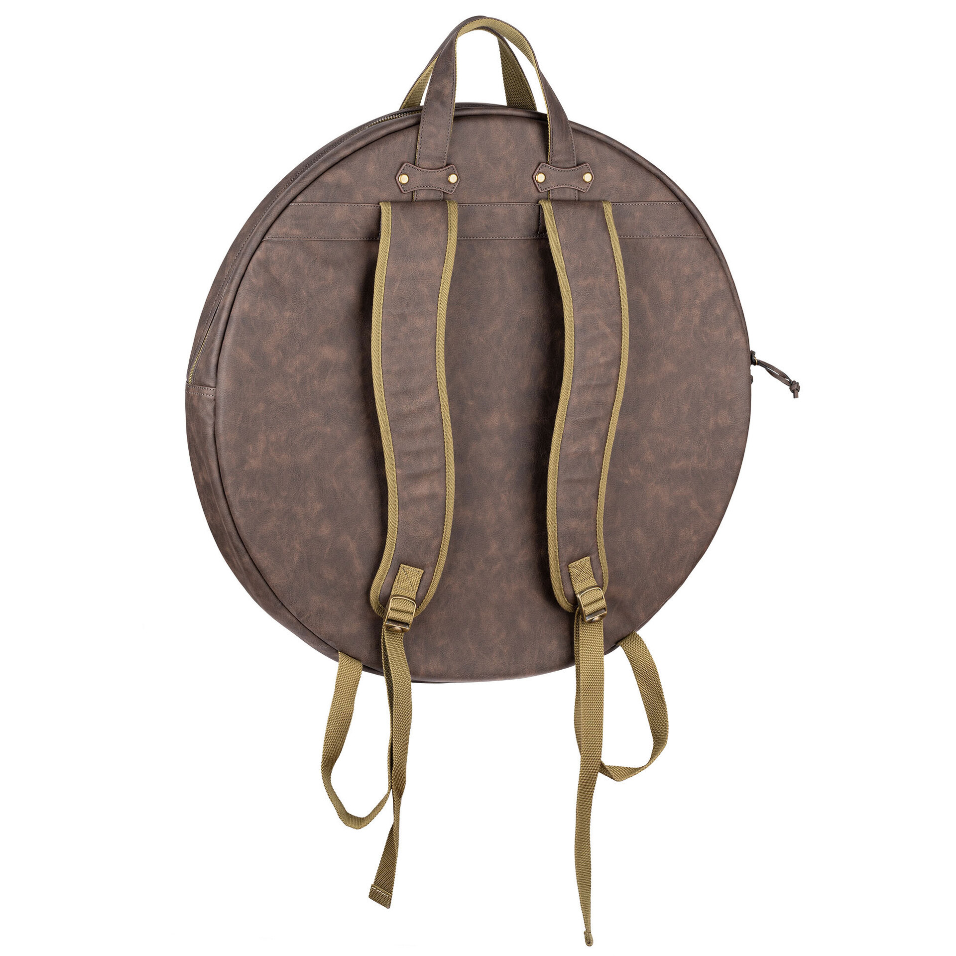 Meinl Cymbals MVHC22DB 22" Light Brown Vintage Hyde Cymbal Bag 1