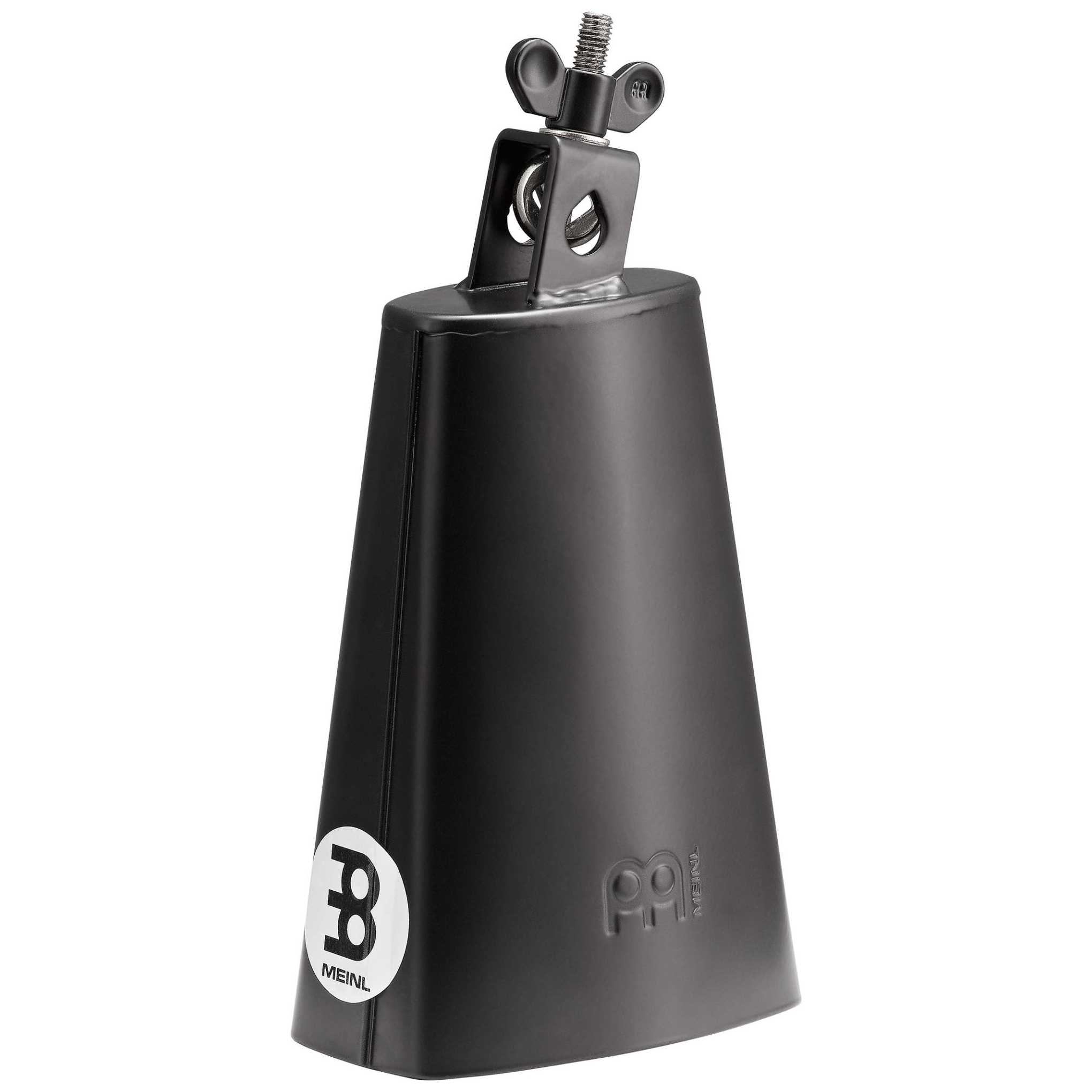 Meinl Percussion - Meinl Percussion SL675-BK - 6 3 4 Black Finish Cowbell, Medium Timbales Cowbell