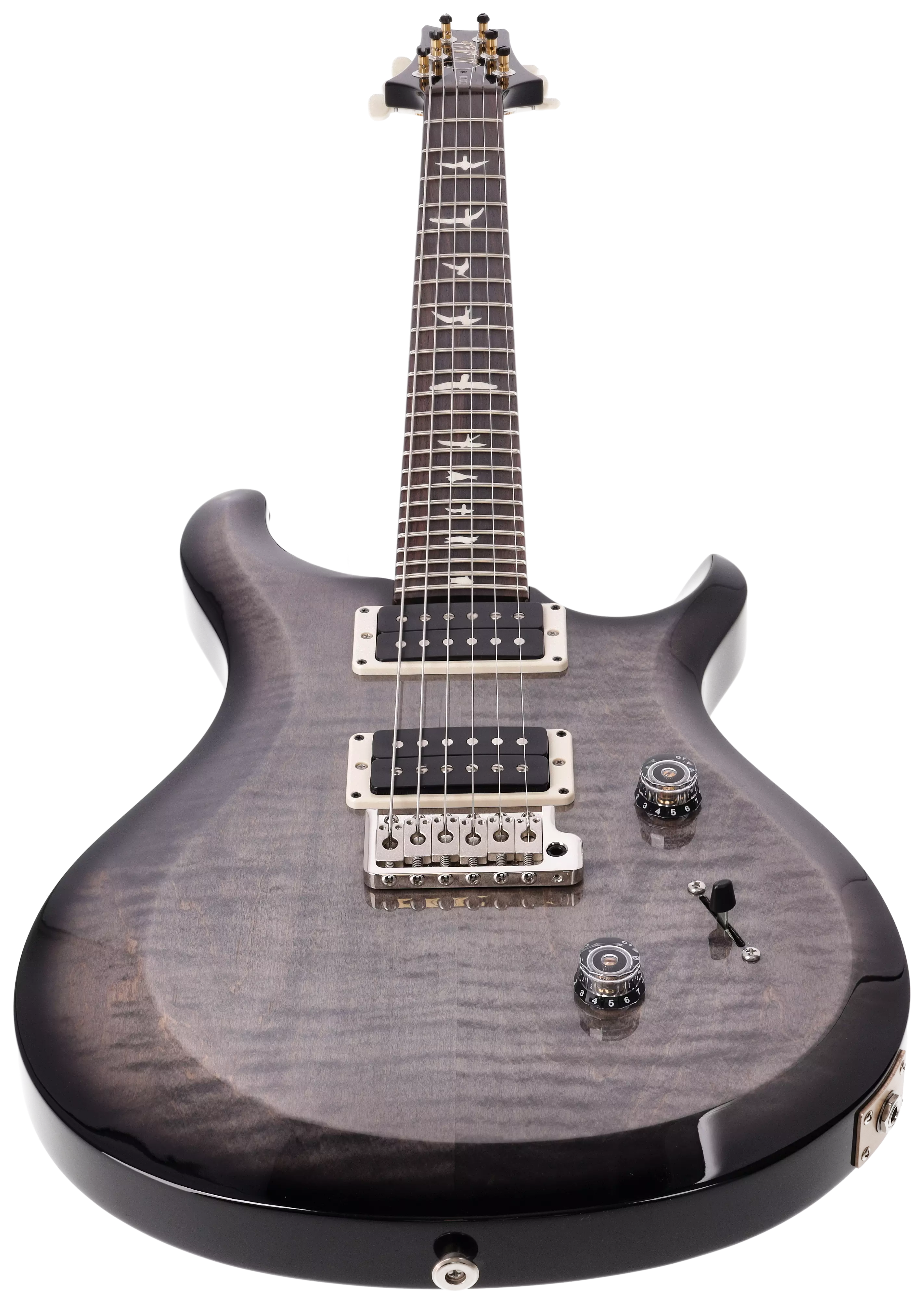 PRS S2 Custom 24 Faded Gray Black Burst 3