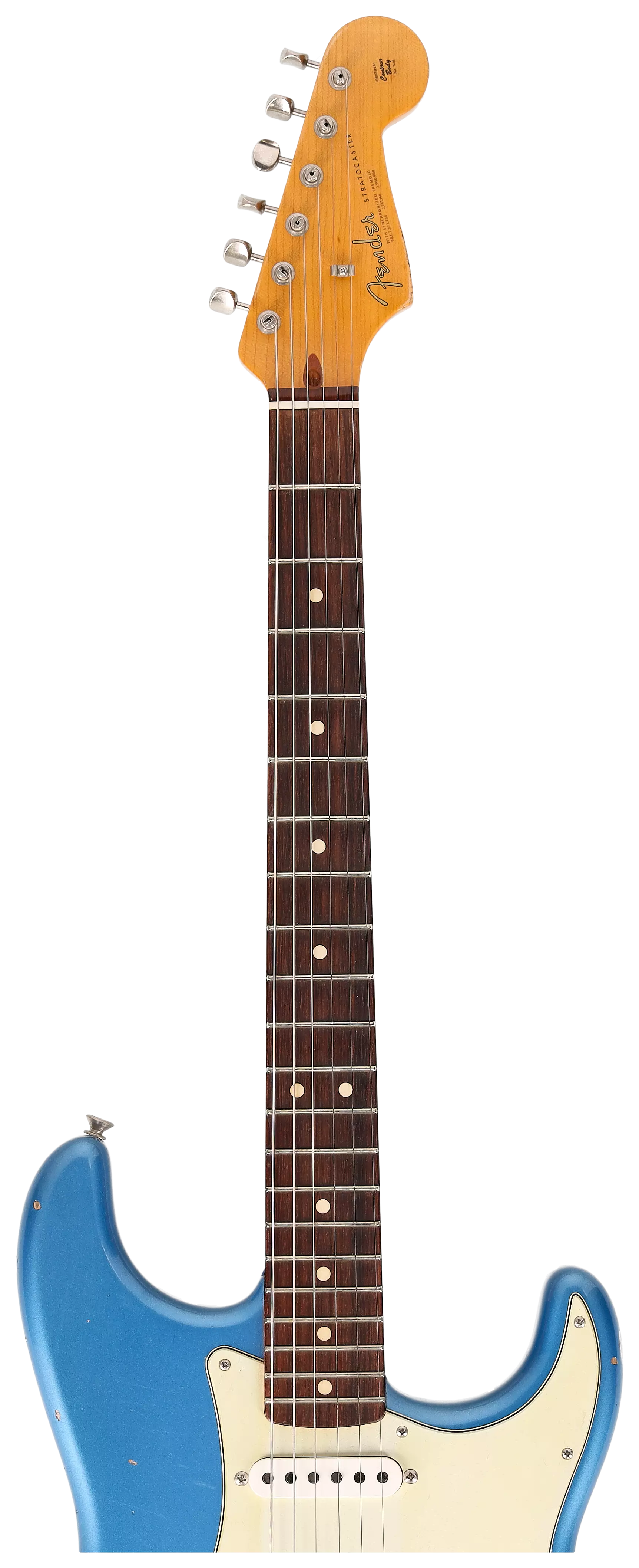 Fender Custom Shop 1963 Stratocaster Relic Aged Lake Placid Blue Metallic #2 11