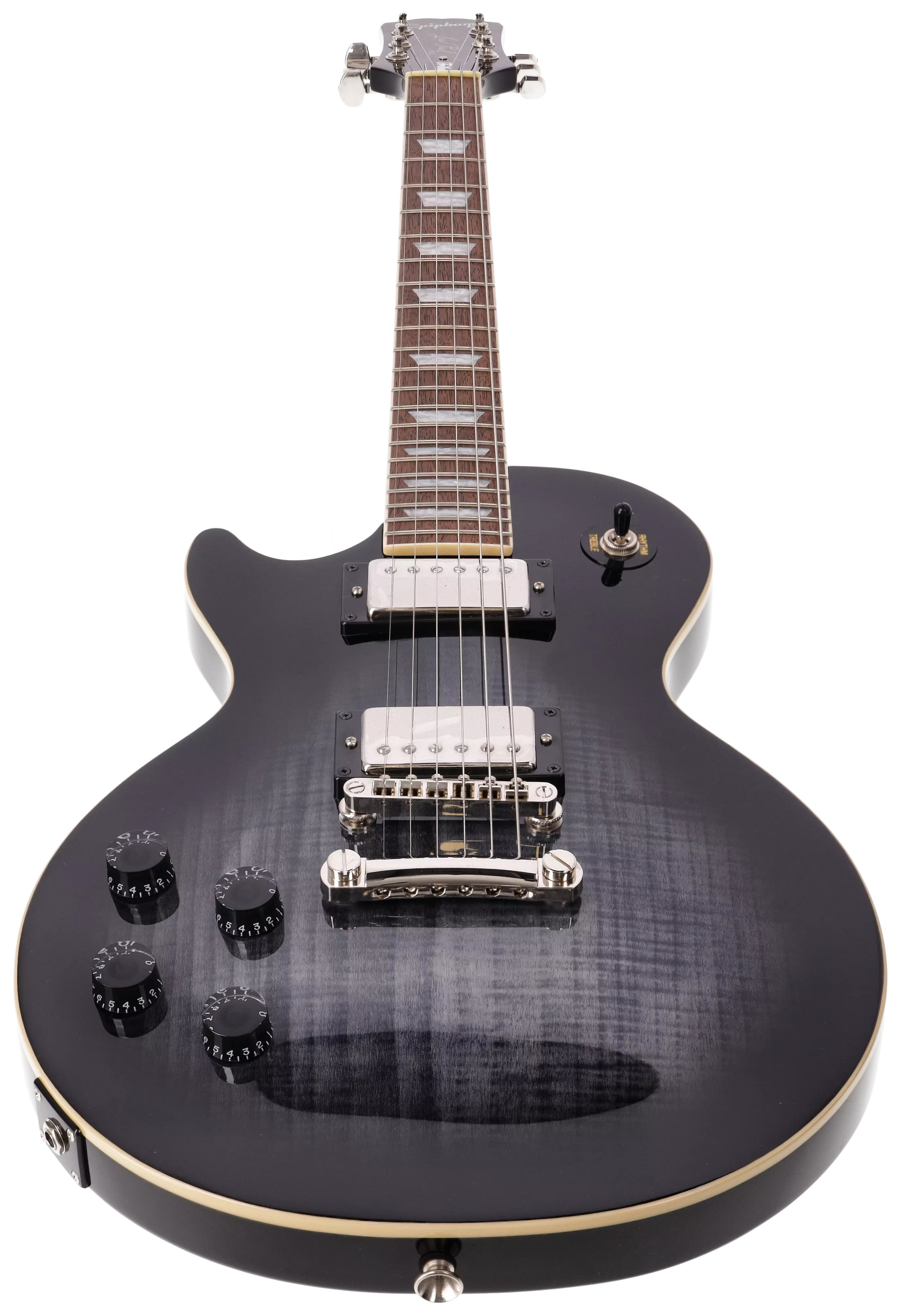 Epiphone Les Paul Tribute Plus LH Ebony Burst 3