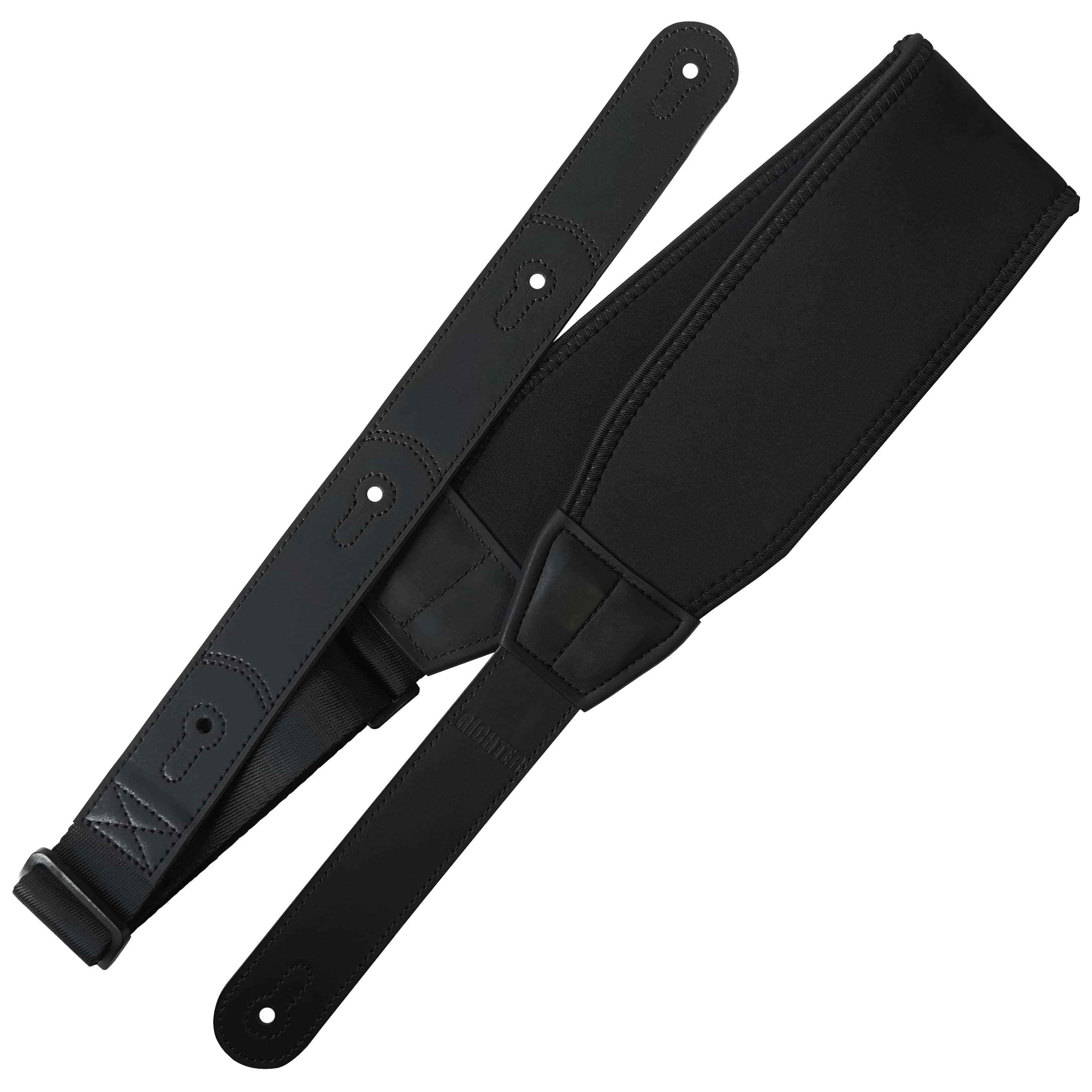 Richter Ultra Comfort Ergo Strap Black Guitar Strap