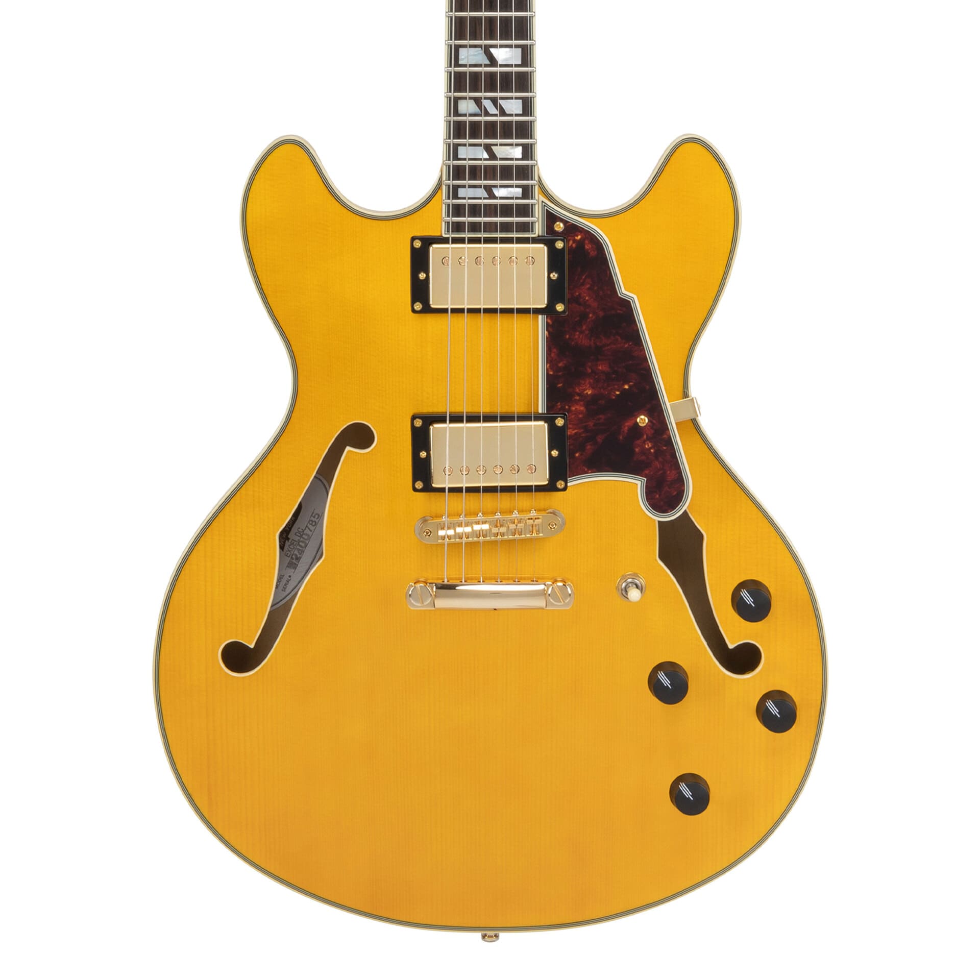 D’Angelico Guitars Excel DC Amber 4