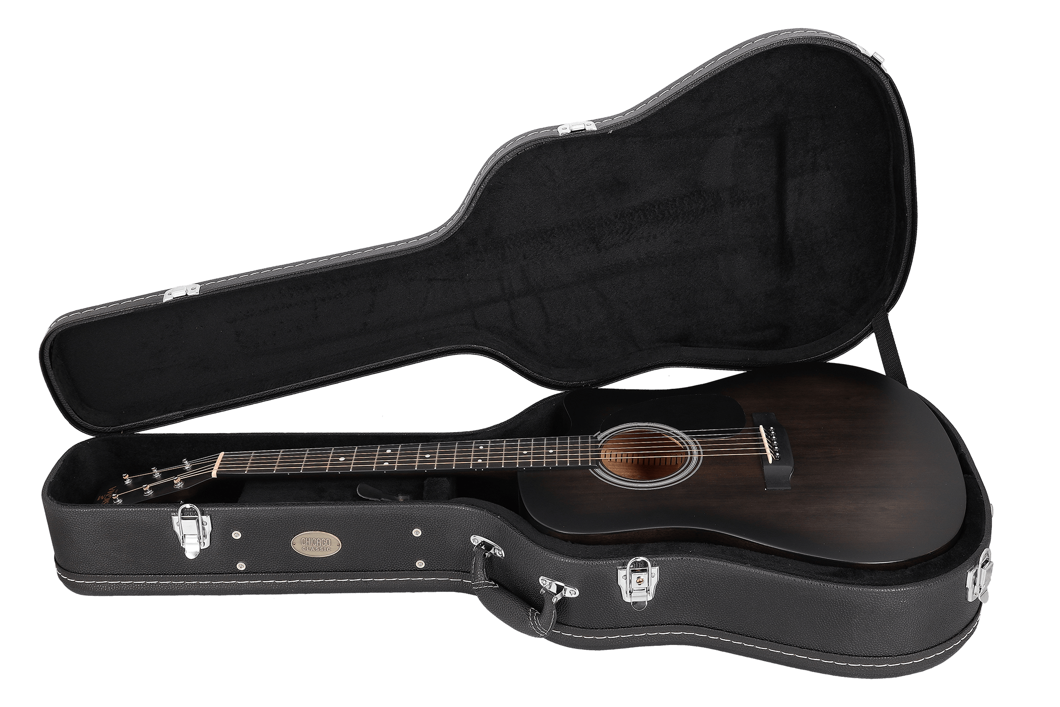 Image of Chicago classic holzkoffer western 000 schwarz 5 2100x1400