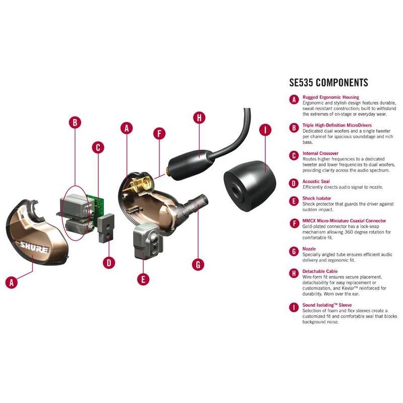 Shure - Shure SE535-CL - 1