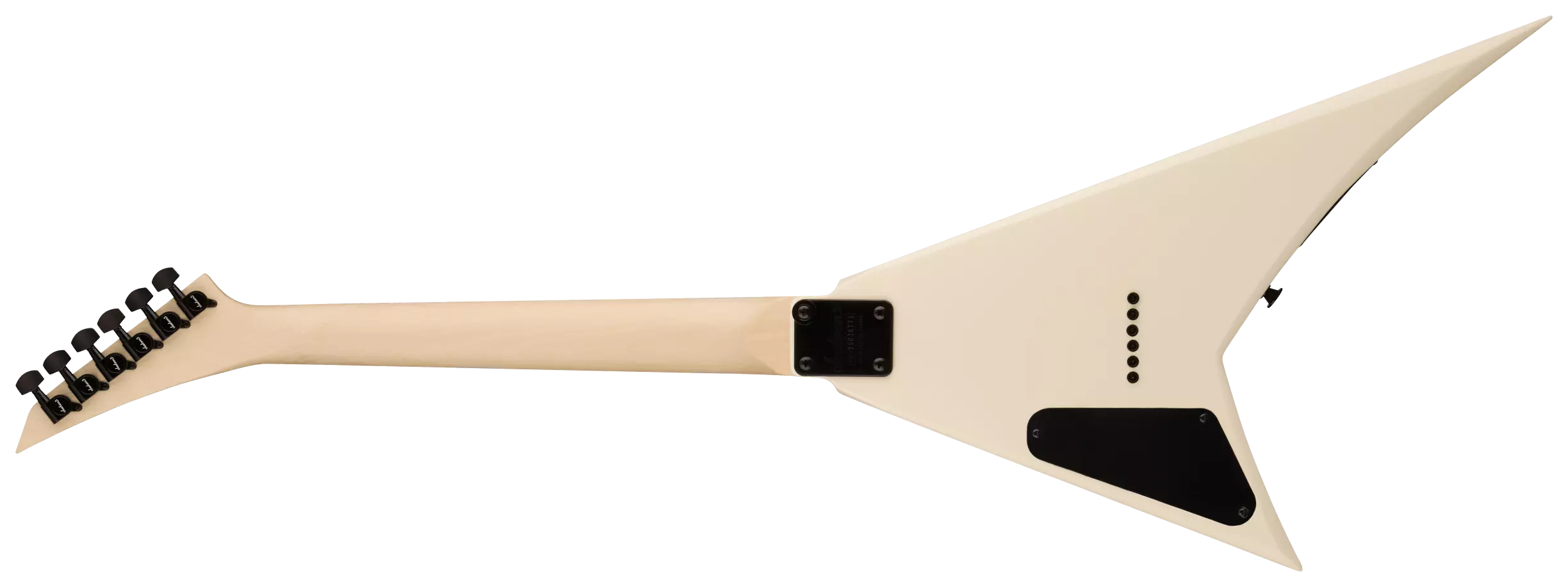 Jackson JS Series RR Minion JS1XM MN Snow White with Black Pin Stripes 4