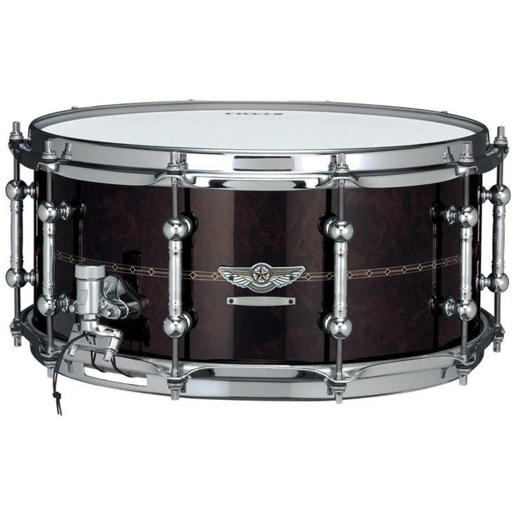 Tama - Tama STAR Reserve Snaredrum Walnuß Bubinga Gloss Claro Walnut 6,5 x 14